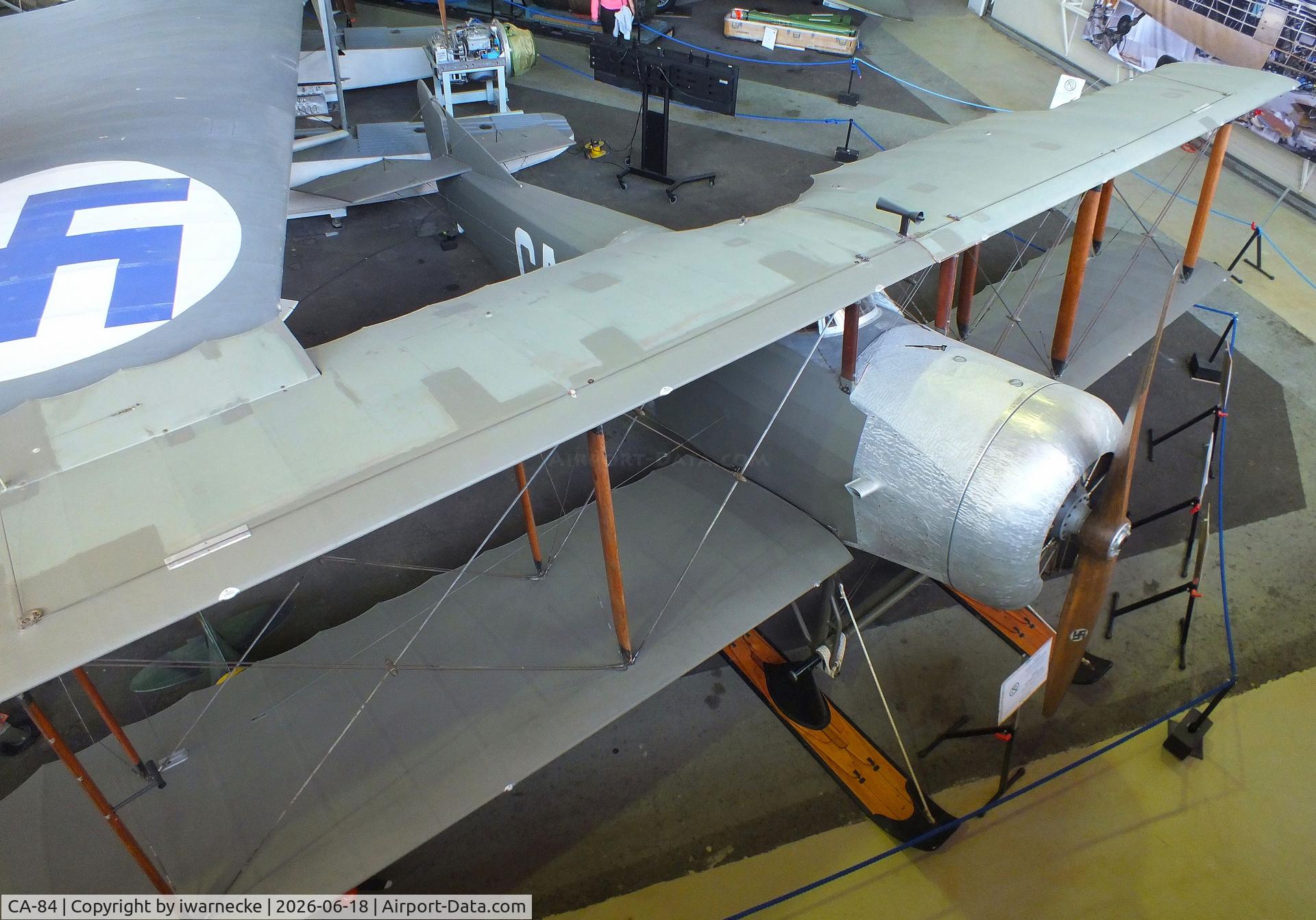Aircraft CA-84, Caudron C.60, c/n 24, Caudron C.60 at the Suomen Ilmailumuseo (Finnish Aviation Museum), Vantaa, photo by iwarnecke