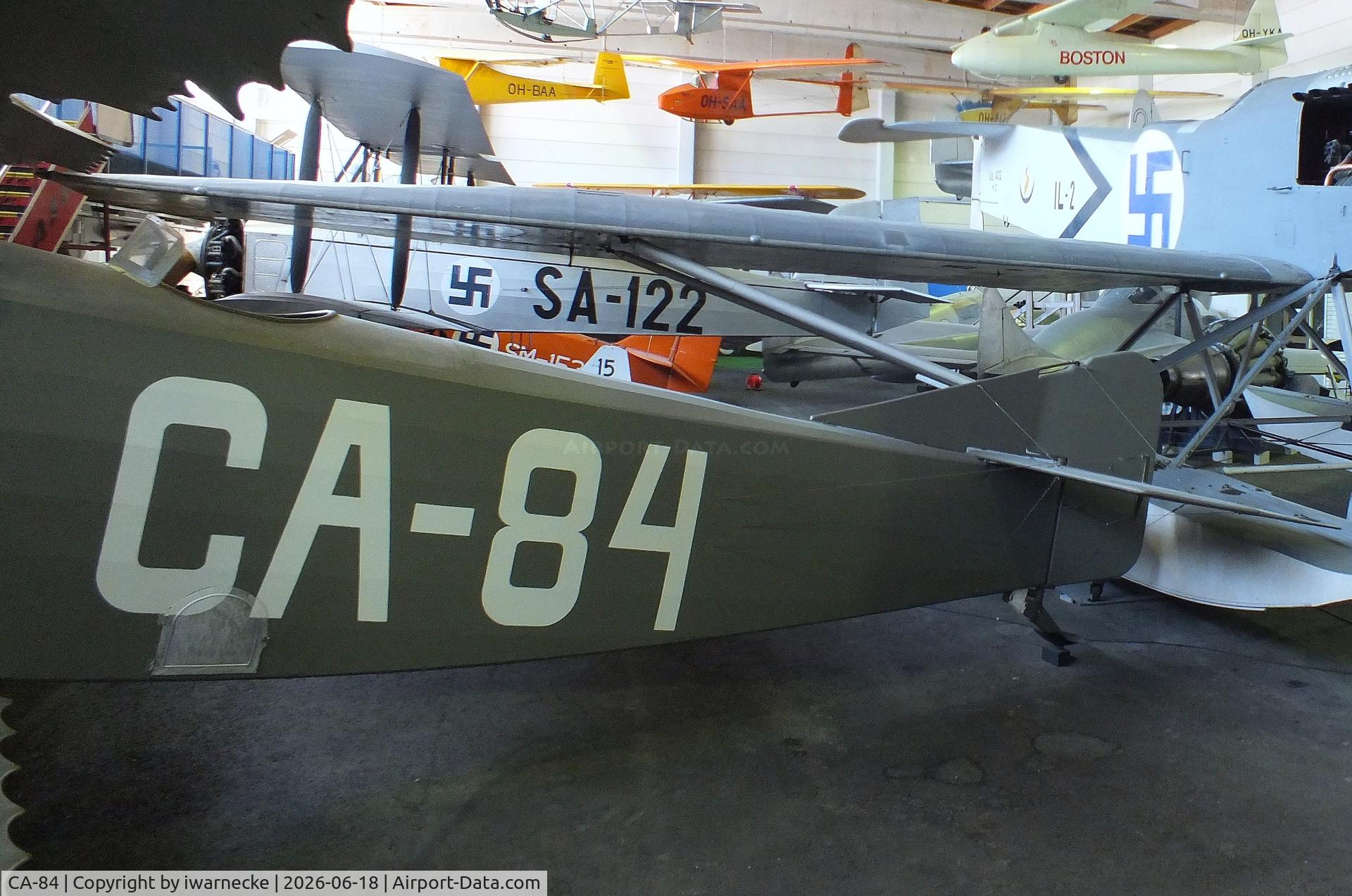Aircraft CA-84, Caudron C.60, c/n 24, Caudron C.60 at the Suomen Ilmailumuseo (Finnish Aviation Museum), Vantaa, photo by iwarnecke
