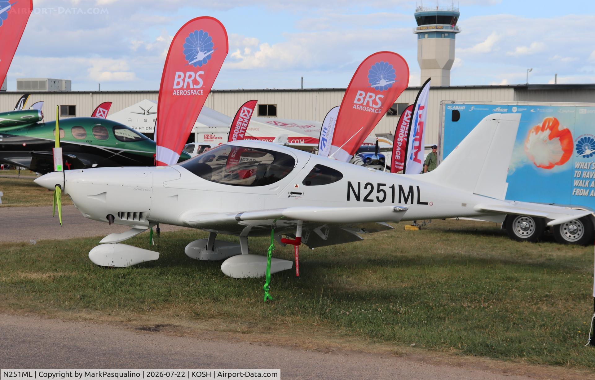 Aircraft N251ML, 2025 BRM Aero Bristell B23-916M, c/n 0196, Bristell B23-916M, at KOSH, photo by MarkPasqualino