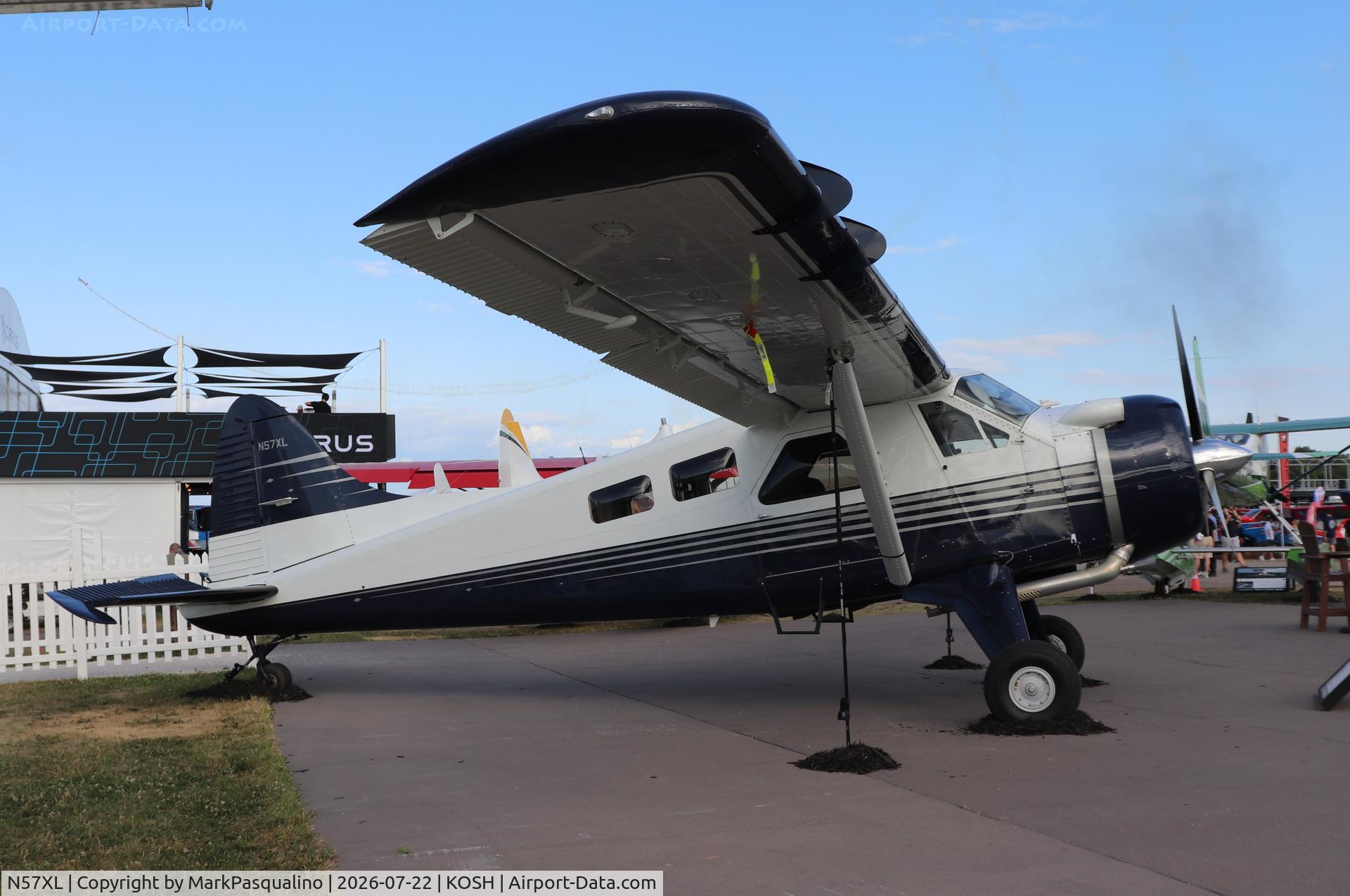 Aircraft N57XL, 1957 De Havilland DHC-2, c/n 1680, DHC-2 Beaver, at KOSH, photo by MarkPasqualino
