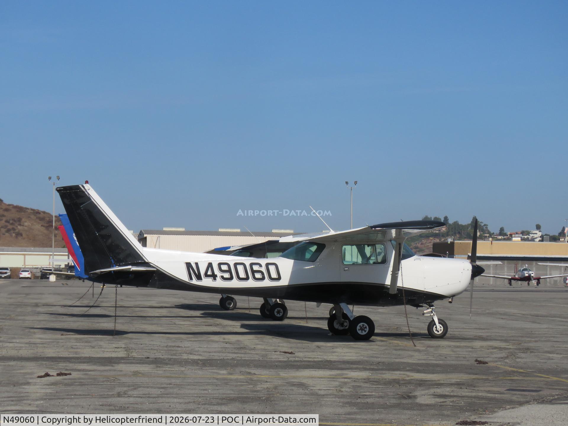 Aircraft N49060, 1979 Cessna 152, c/n 15283410, Parked, at POC, photo by Helicopterfriend