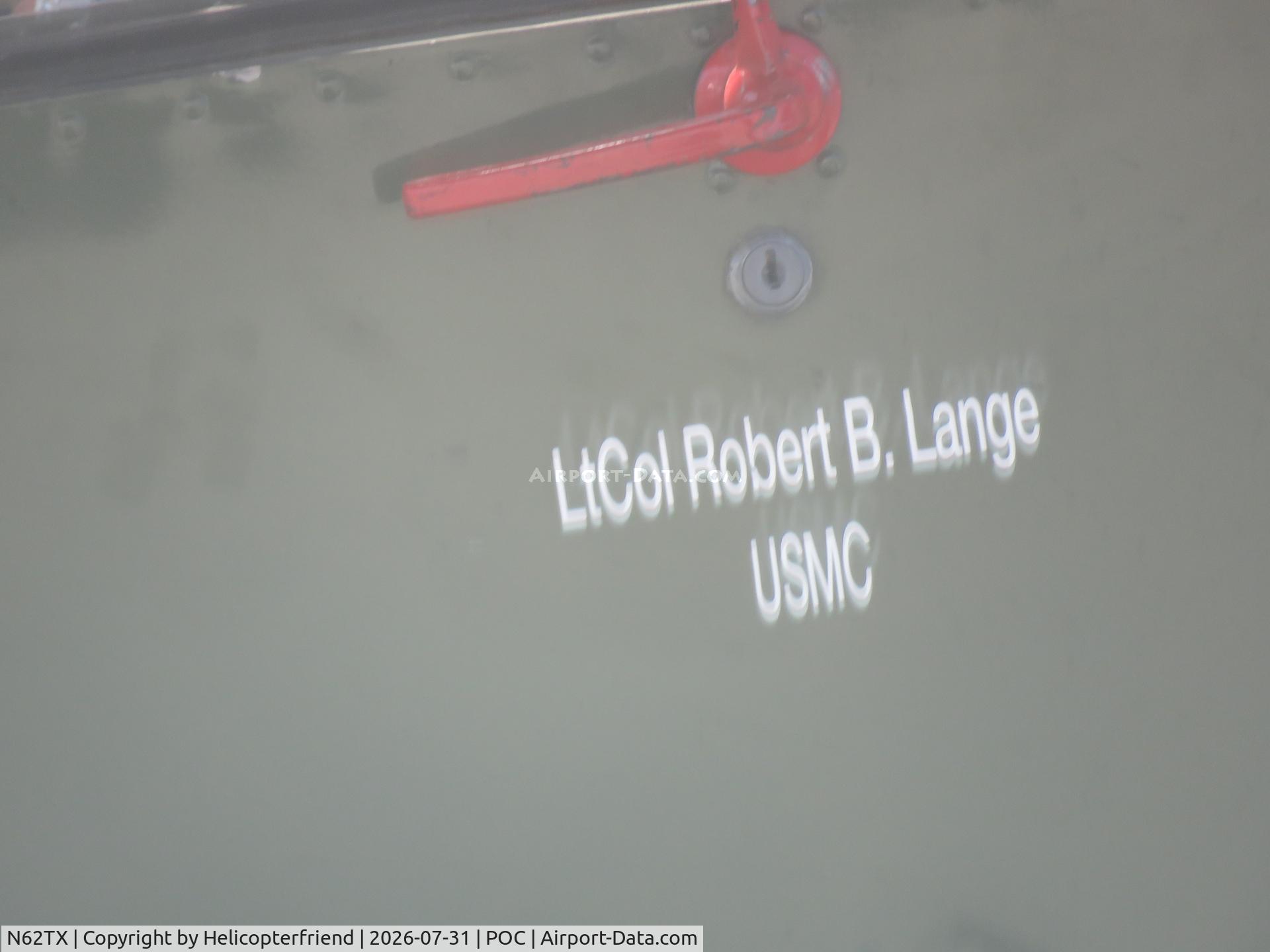 Aircraft N62TX, 1963 Cessna 305C (O-1E) Bird Dog, c/n 305M-0051, Pilot's name, at POC, photo by Helicopterfriend