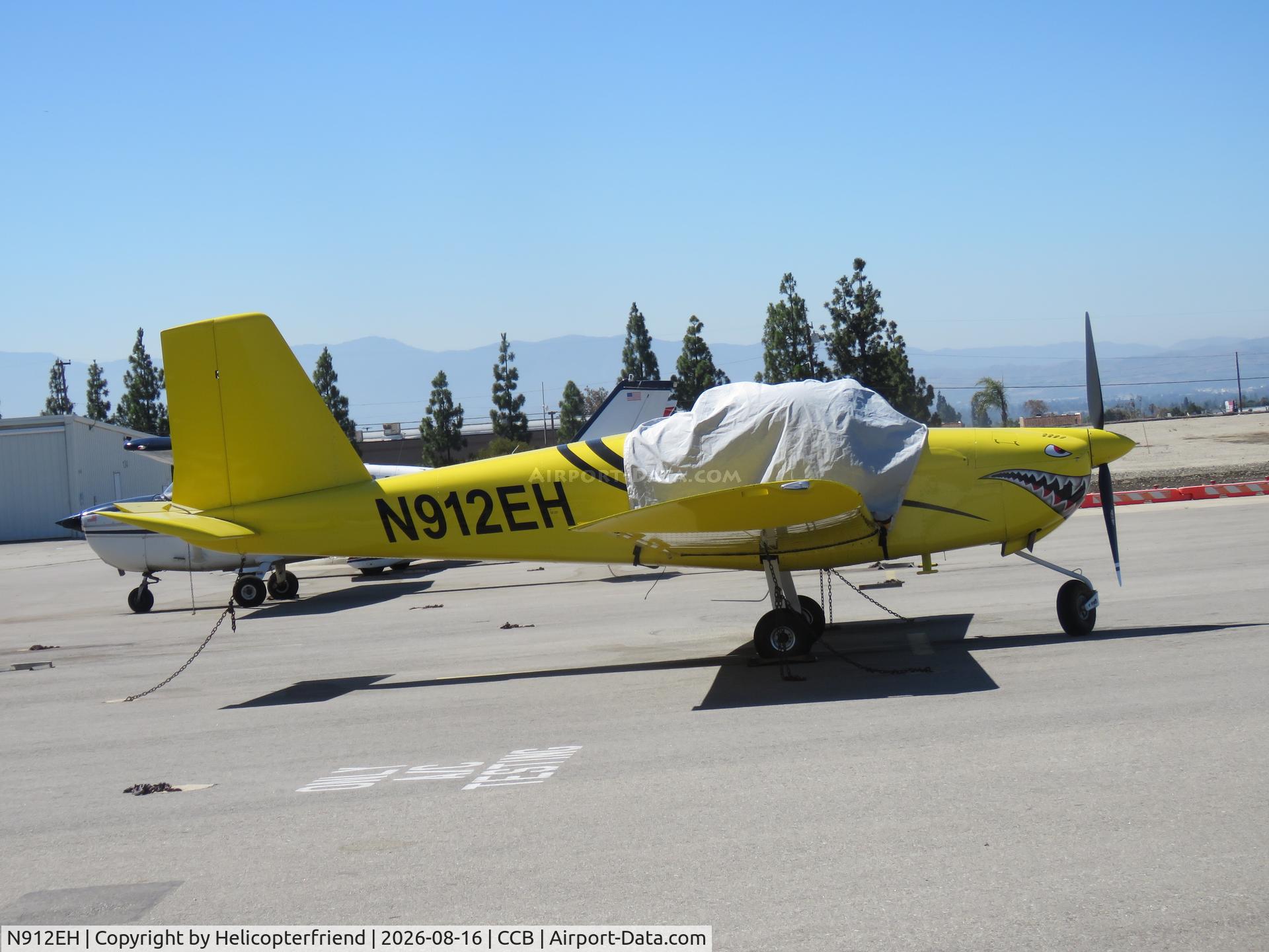 Aircraft N912EH, 2013 Pipistrel Sinus, c/n 502 SN 912 LSA, Covered and parked, at CCB, photo by Helicopterfriend