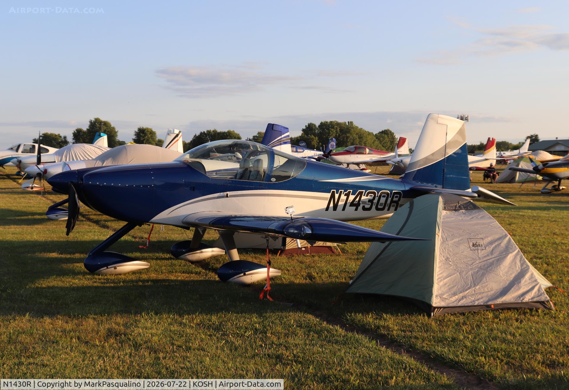 Aircraft N1430R, 2020 Vans RV-14A, c/n 140030, Vans RV-14A, at KOSH, photo by MarkPasqualino