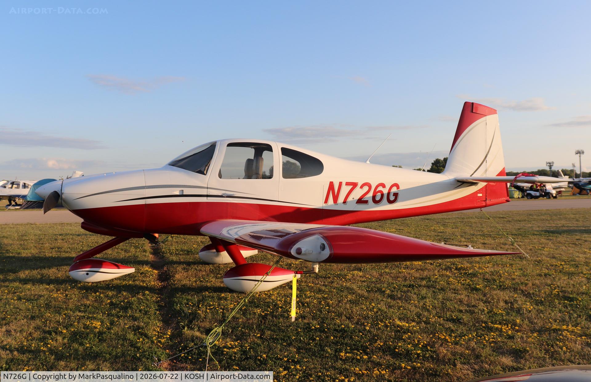 Aircraft N726G, Vans RV-10, c/n 40746, Vans RV-10, at KOSH, photo by MarkPasqualino