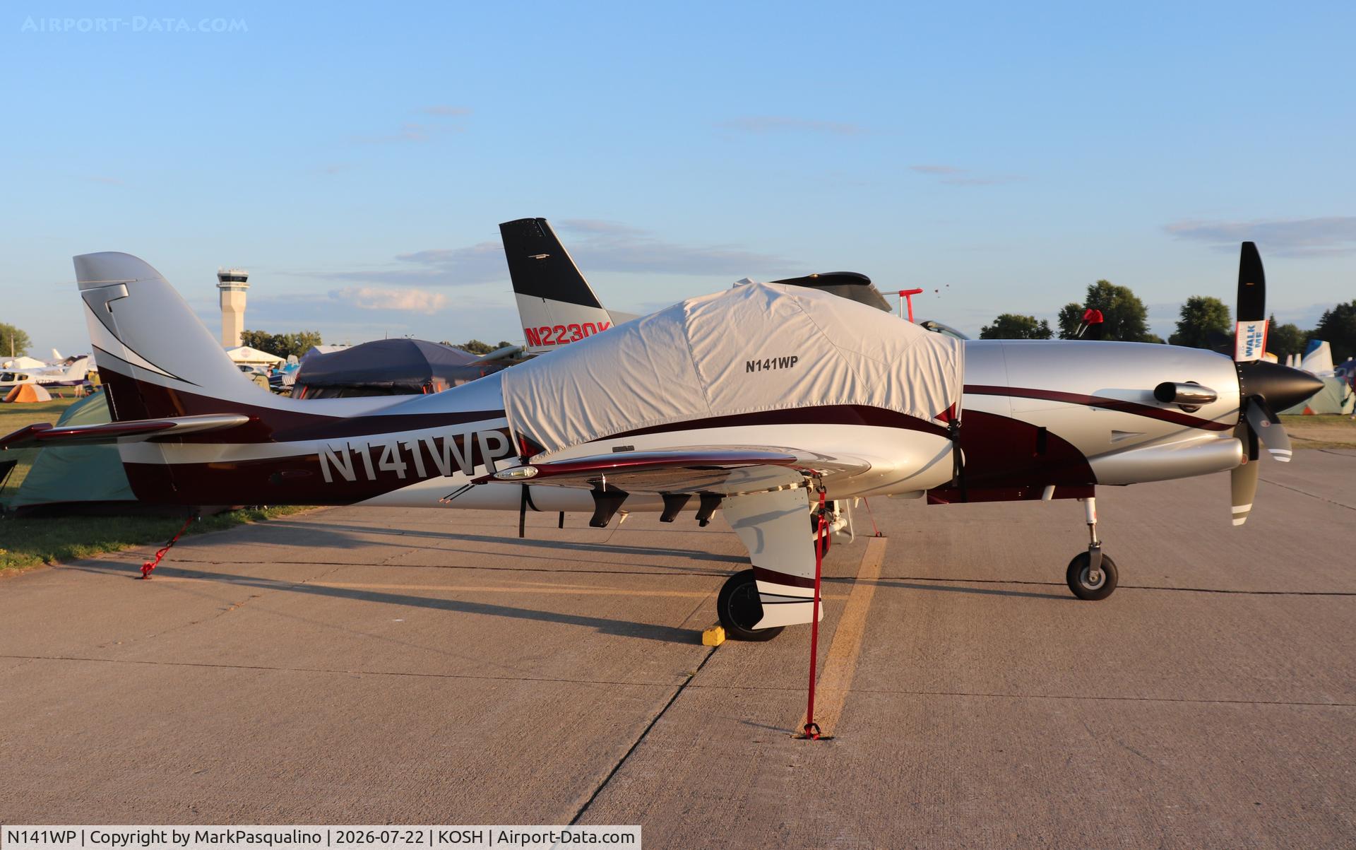 Aircraft N141WP, 2014 Lancair Evolution, c/n EVO-0055, Lancair Evolution, at KOSH, photo by MarkPasqualino