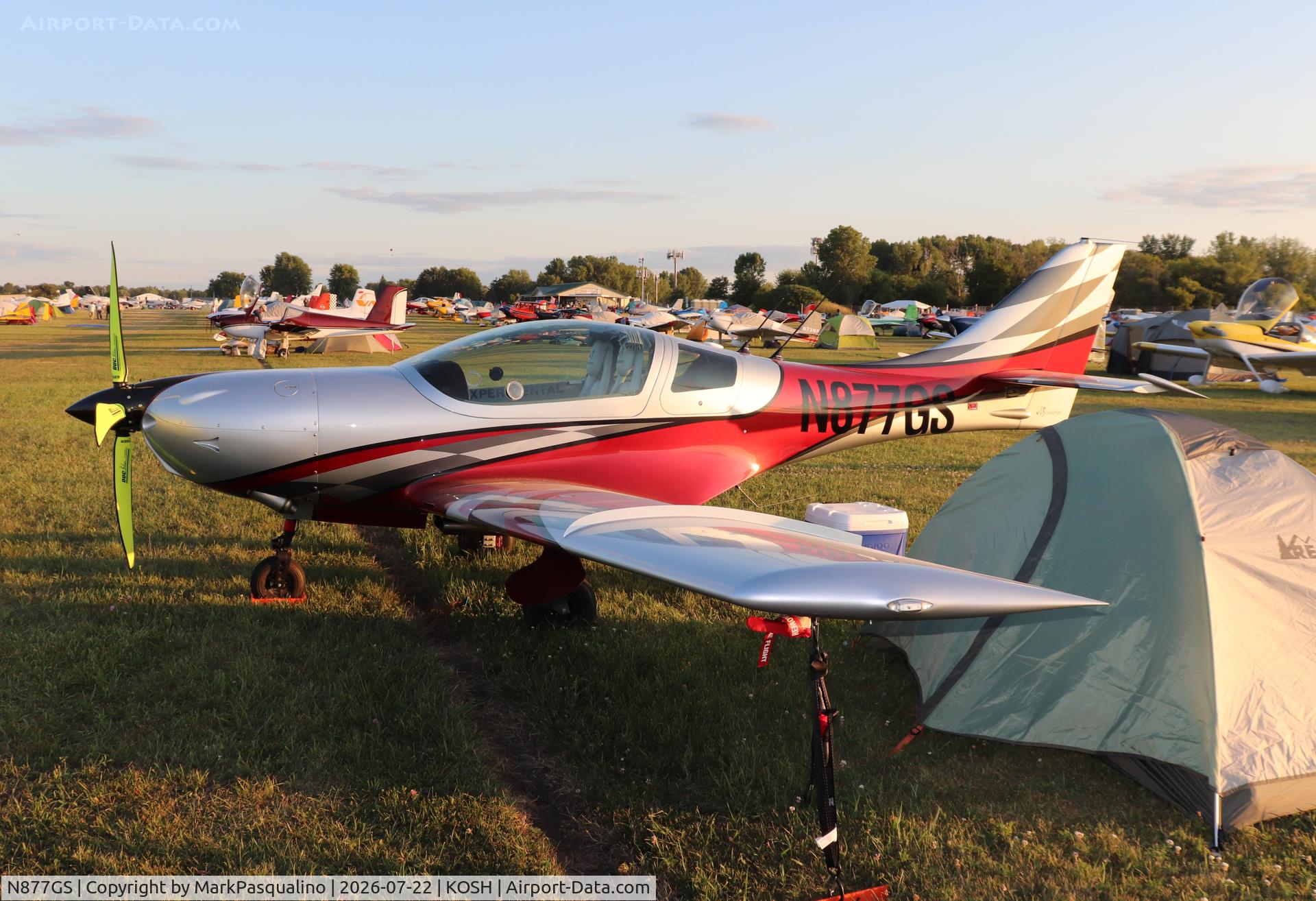 Aircraft N877GS, 2023 Jmb Aircraft S R O VL-3TE-916, c/n VL-3-566, JMB Aircraft VL-3TE-916, at KOSH, photo by MarkPasqualino