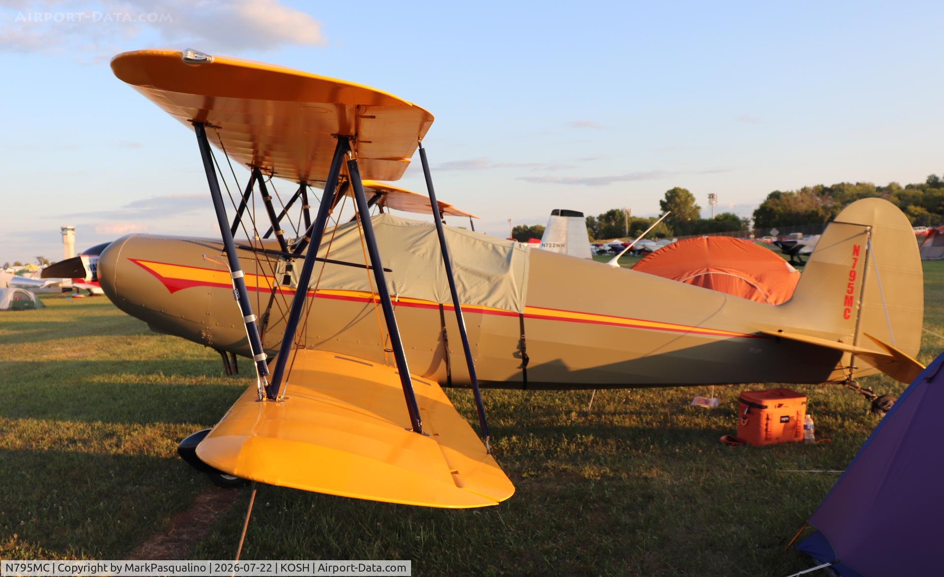 Aircraft N795MC, 2012 Marquart MA-5 Charger, c/n 356, Marquart MA-5 Charger, at KOSH, photo by MarkPasqualino