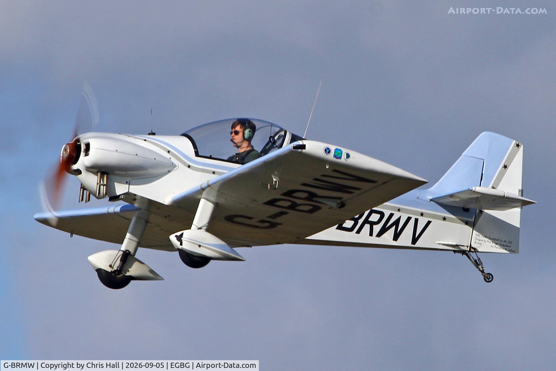 Aircraft G-BRMW, 1989 Whittaker MW-7, c/n PFA 171-11395, LAA 80th Anniversary Rally, at EGBG, photo by Chris Hall