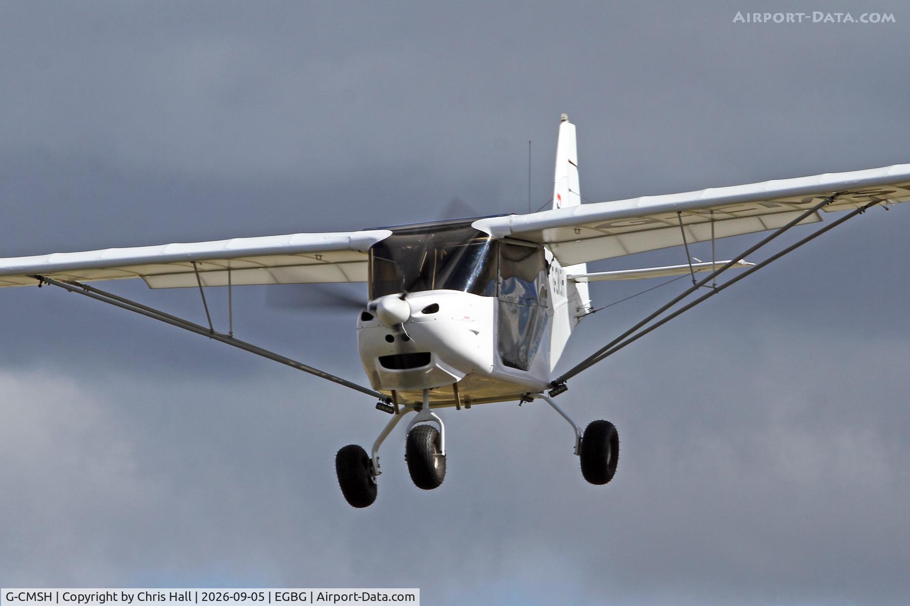 Aircraft G-CMSH, 2023 Best Off Sky Ranger Swift 912S(1), c/n BMAA/HB/760, LAA 80th Anniversary Rally, at EGBG, photo by Chris Hall