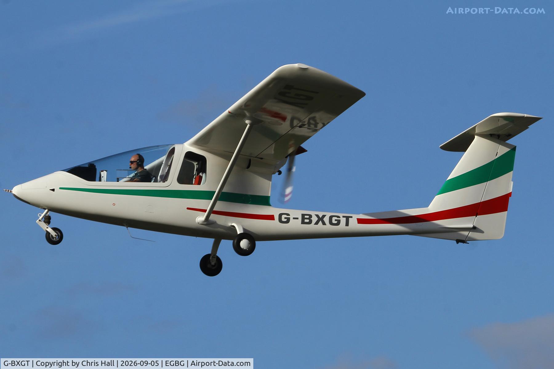 Aircraft G-BXGT, 1997 Iniziative Industriali Italiane Sky Arrow 650TC, c/n PFA 298-13085, LAA 80th Anniversary Rally, at EGBG, photo by Chris Hall