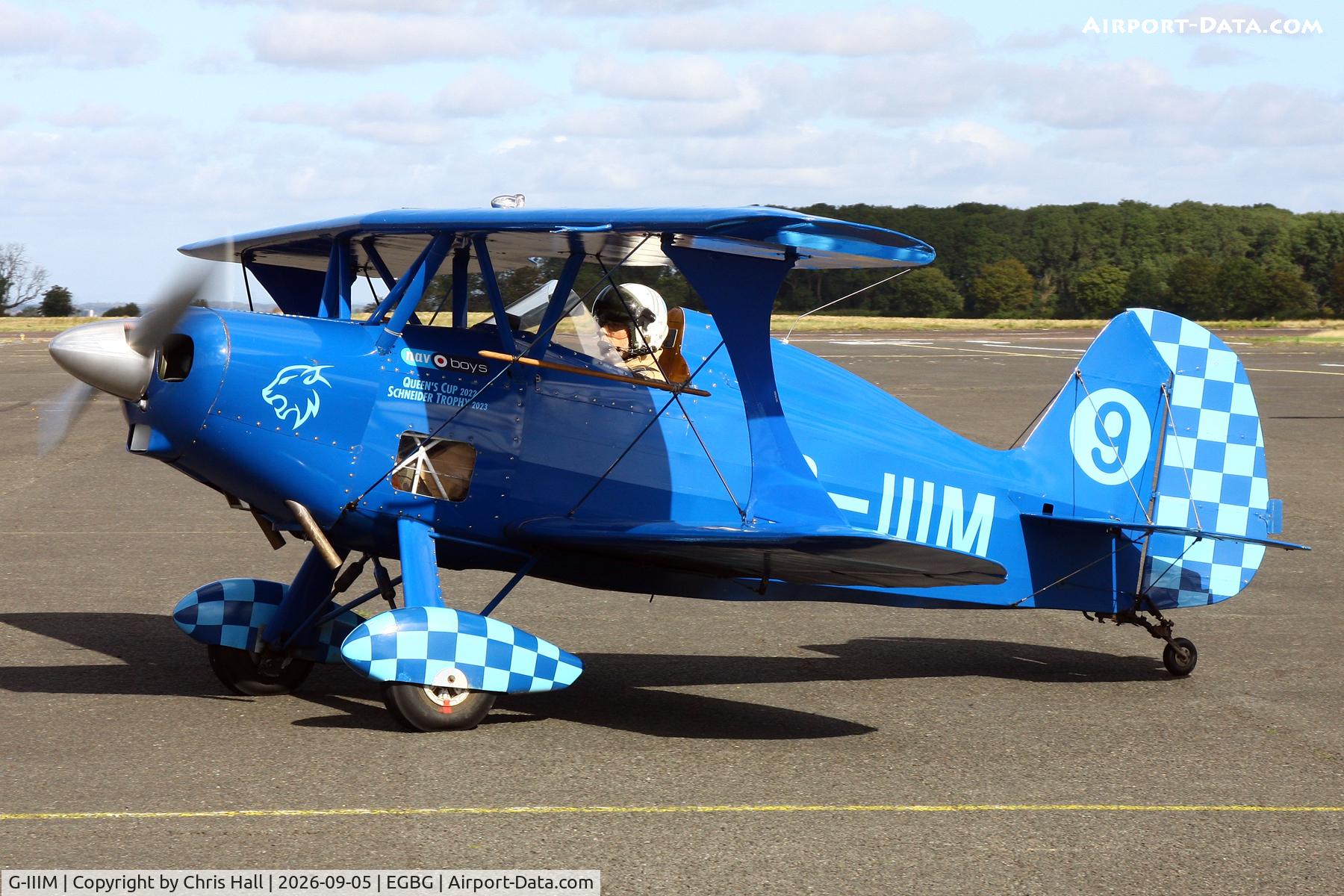 Aircraft G-IIIM, 1974 Stolp SA-100 Starduster, c/n 4258549, LAA 80th Anniversary Rally, at EGBG, photo by Chris Hall