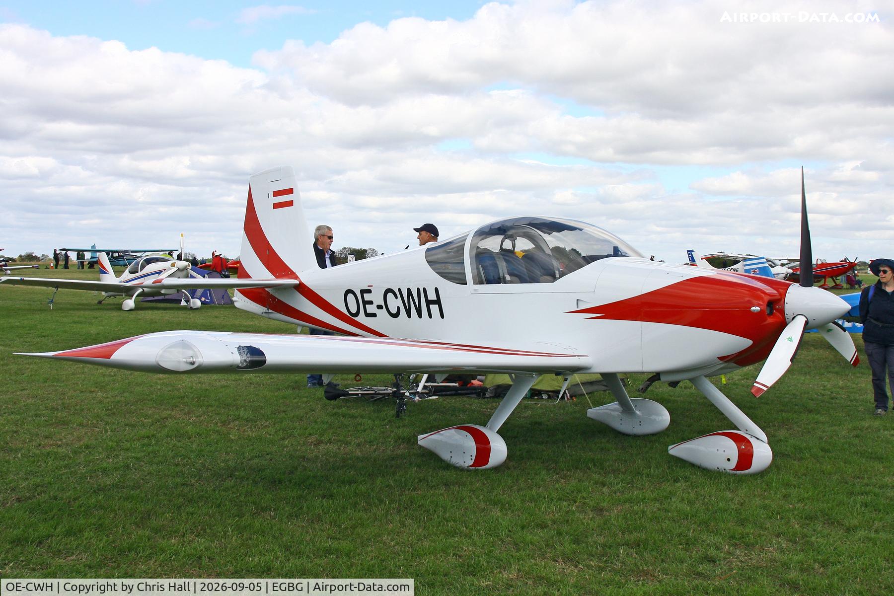 Aircraft OE-CWH, Van's RV-14A, c/n 140705, LAA 80th Anniversary Rally, at EGBG, photo by Chris Hall