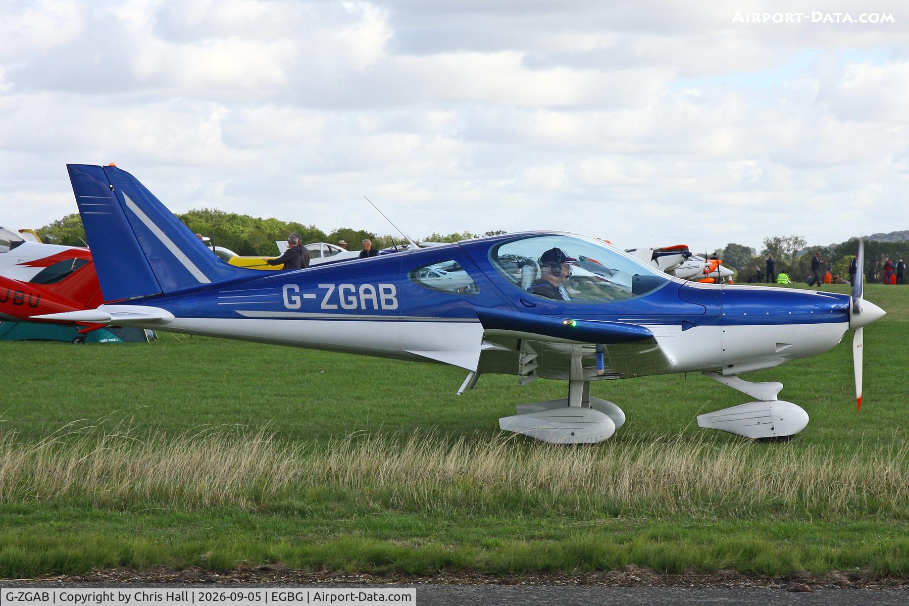 Aircraft G-ZGAB, 2017 BRM Aero Bristell NG5 Speed Wing, c/n LAA 385-15392, LAA 80th Anniversary Rally, at EGBG, photo by Chris Hall