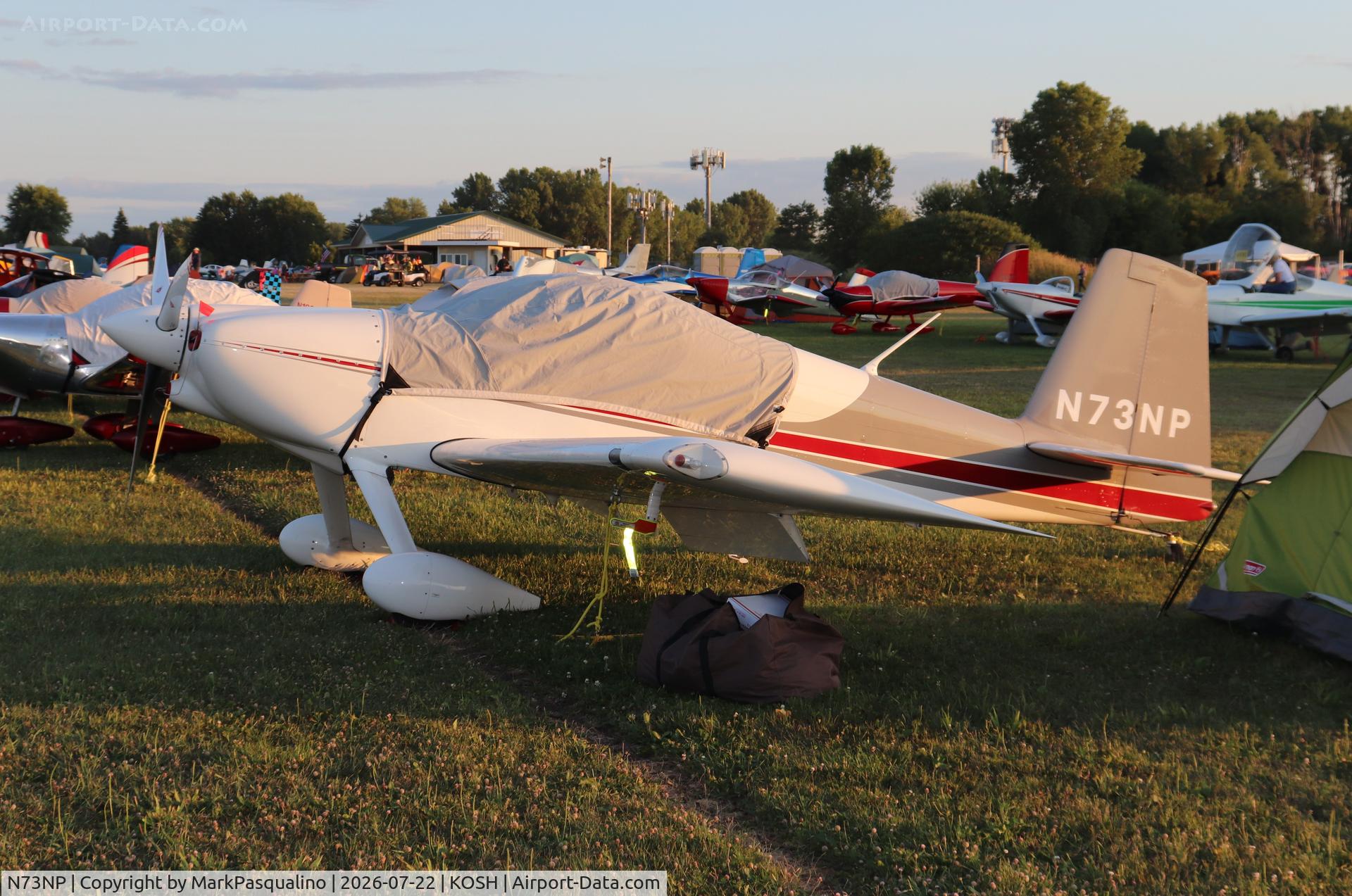 Aircraft N73NP, 2010 Vans RV-7, c/n 70463, Vans RV-7, at KOSH, photo by MarkPasqualino