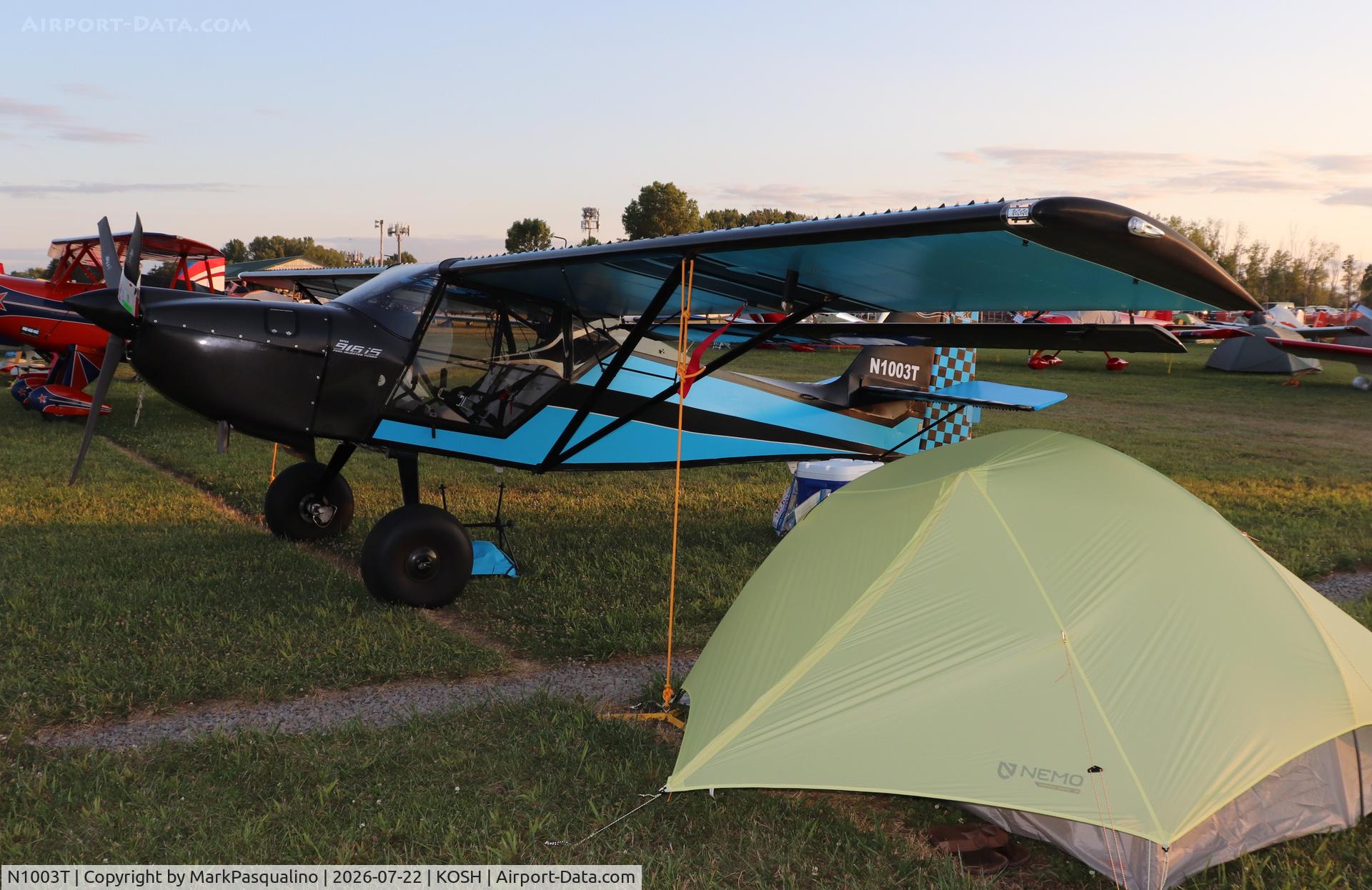 Aircraft N1003T, 2025 Kitfox S7 Supersport, c/n KA24281641, Kitfox S7 Supersport, at KOSH, photo by MarkPasqualino