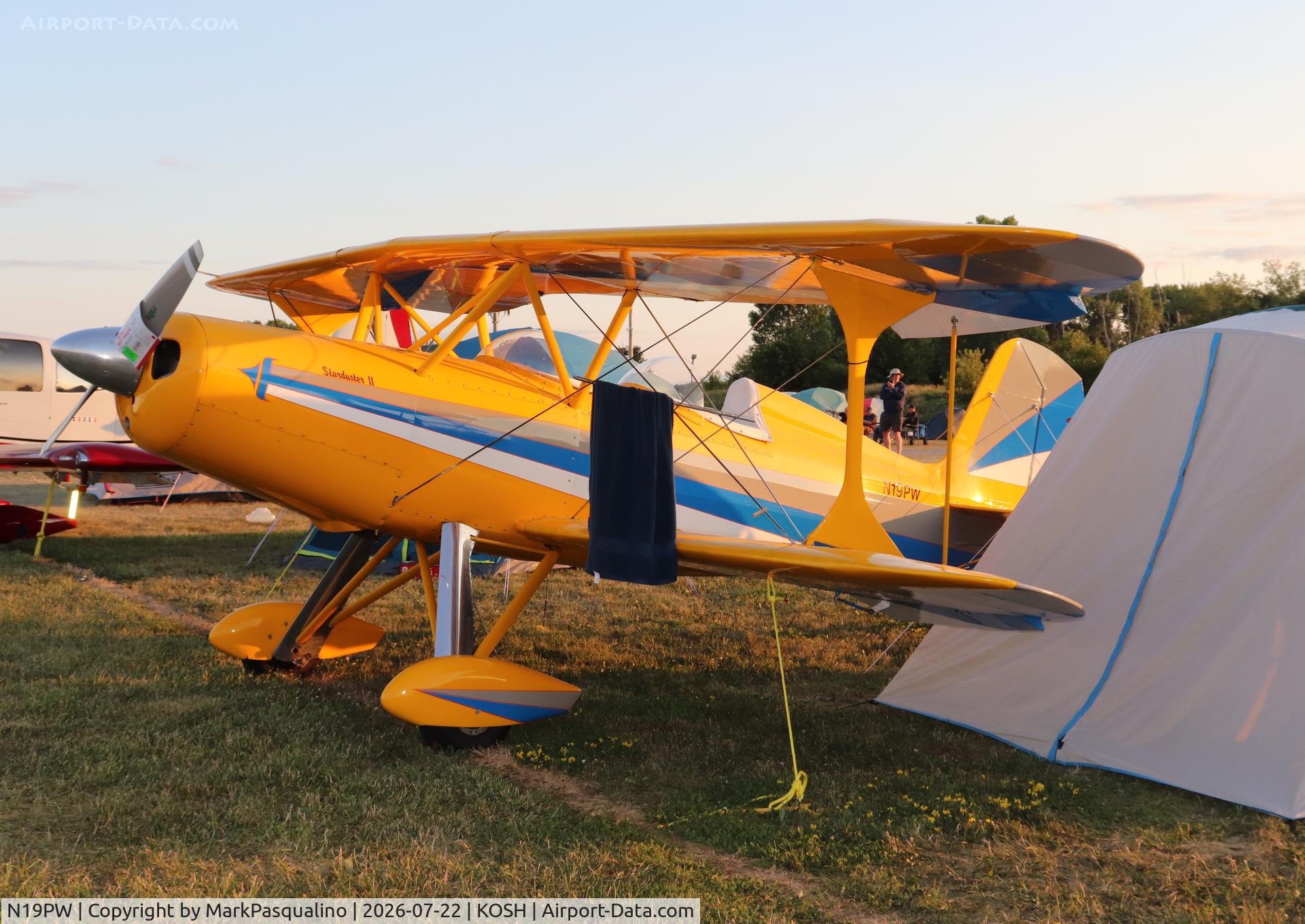 Aircraft N19PW, 1969 Stolp SA-300 Starduster Too, c/n 1 (N19PW), Stolp SA-300 Starduster Too, at KOSH, photo by MarkPasqualino