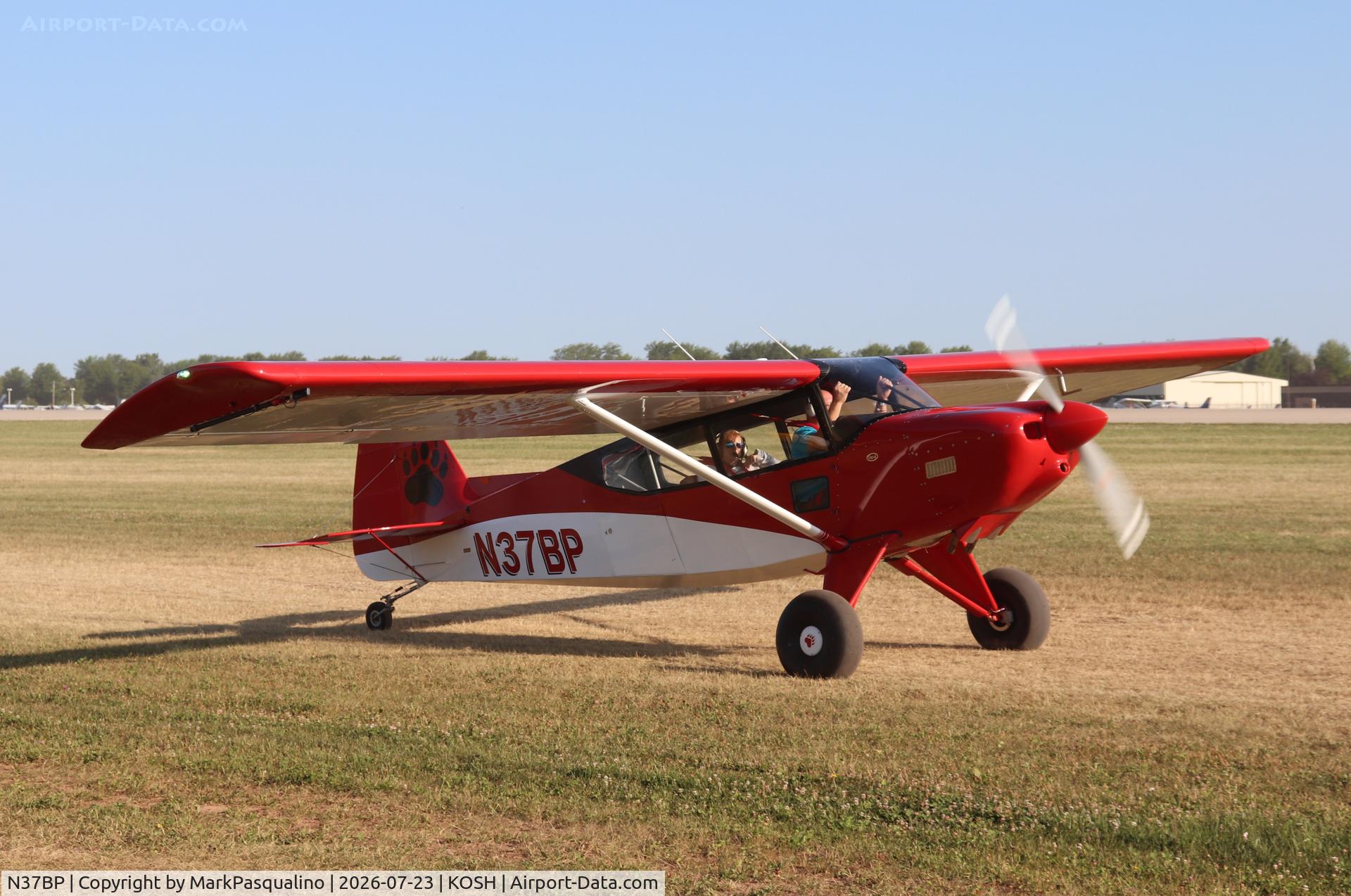 Aircraft N37BP, 2026 Bearhawk Patrol, c/n P502, Bearhawk Patrol, at KOSH, photo by MarkPasqualino