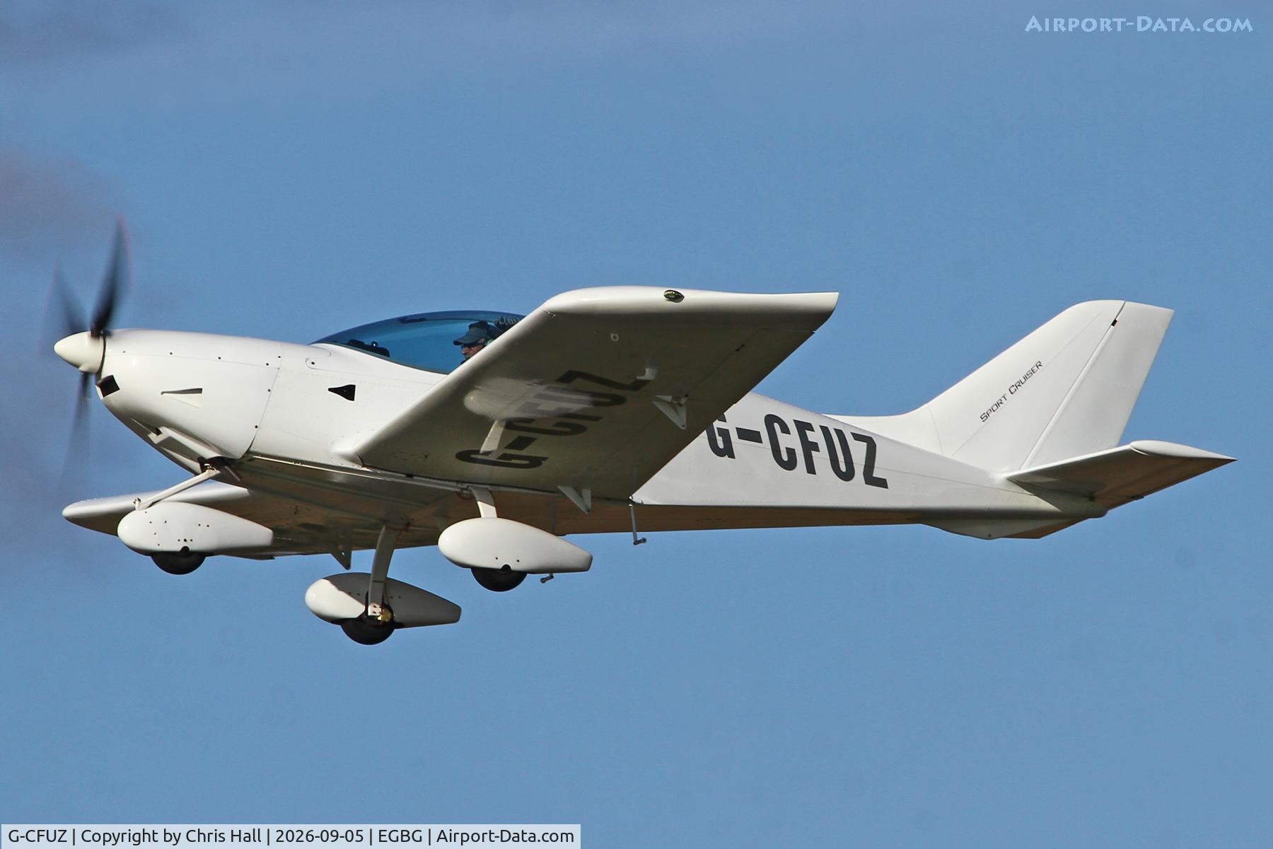 Aircraft G-CFUZ, 2009 CZAW SportCruiser, c/n PFA 338-14664, LAA 80th Anniversary Rally, at EGBG, photo by Chris Hall