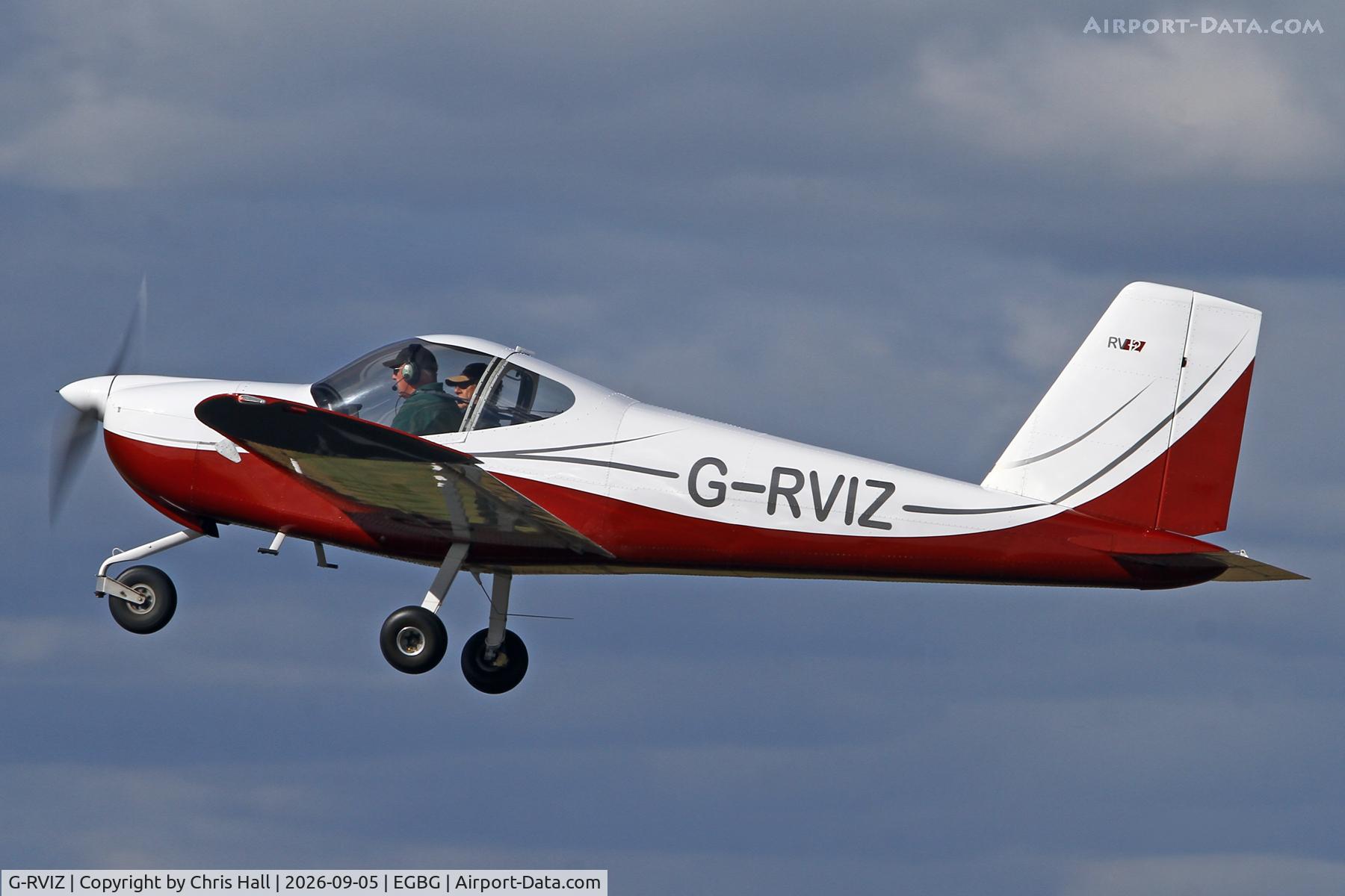 Aircraft G-RVIZ, 2011 Vans RV-12, c/n LAA 363-15034, LAA 80th Anniversary Rally, at EGBG, photo by Chris Hall