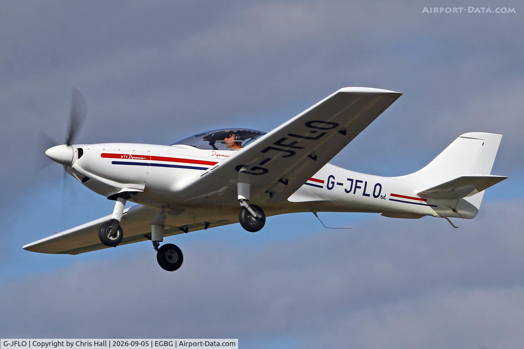 Aircraft G-JFLO, 2008 Aerospool WT-9 Dynamic, c/n DY197, LAA 80th Anniversary Rally, at EGBG, photo by Chris Hall