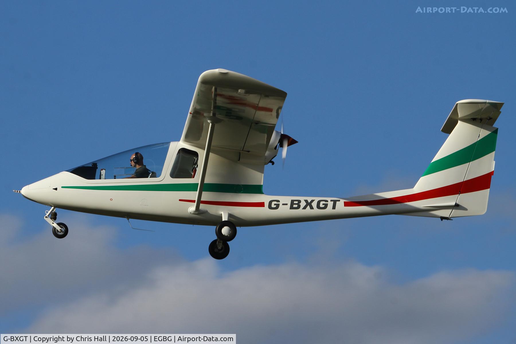 Aircraft G-BXGT, 1997 Iniziative Industriali Italiane Sky Arrow 650TC, c/n PFA 298-13085, LAA 80th Anniversary Rally, at EGBG, photo by Chris Hall