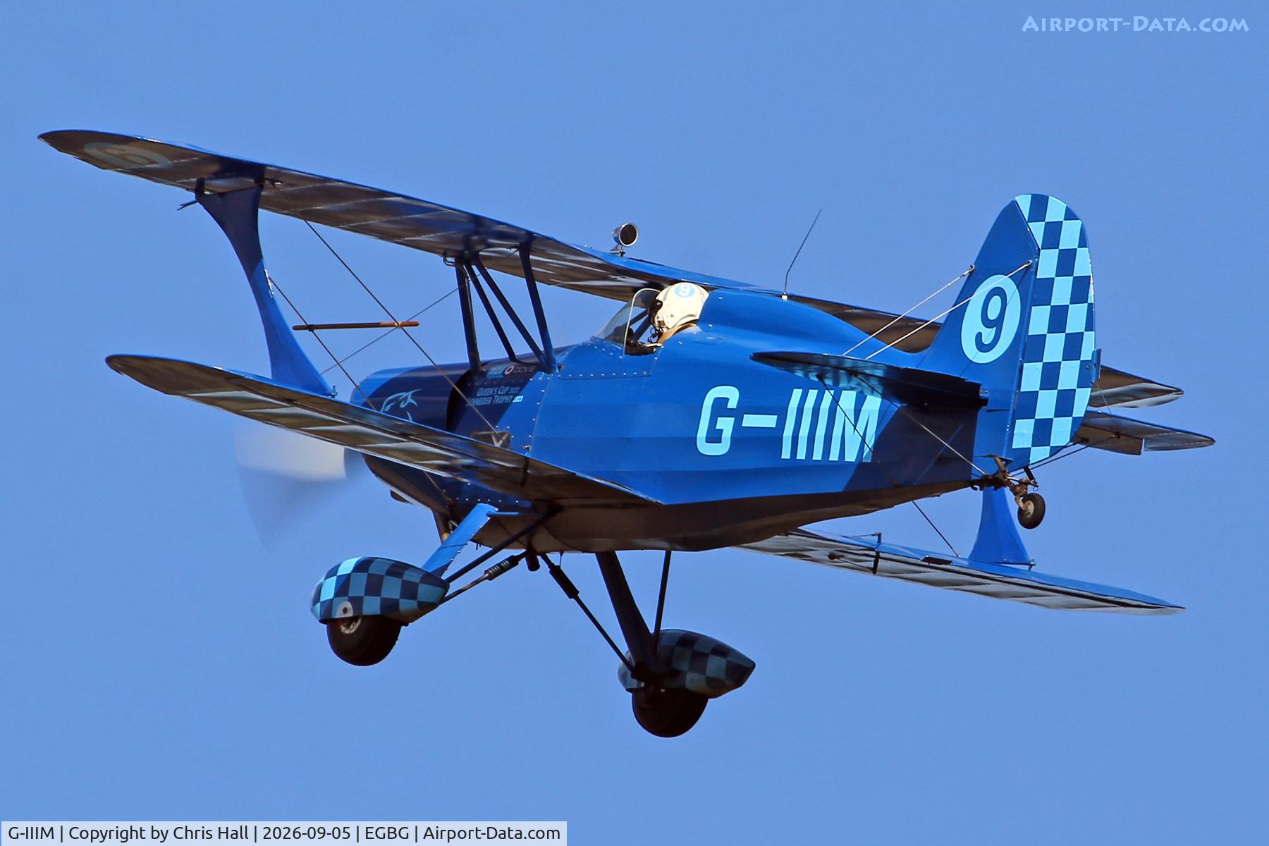 Aircraft G-IIIM, 1974 Stolp SA-100 Starduster, c/n 4258549, LAA 80th Anniversary Rally, at EGBG, photo by Chris Hall