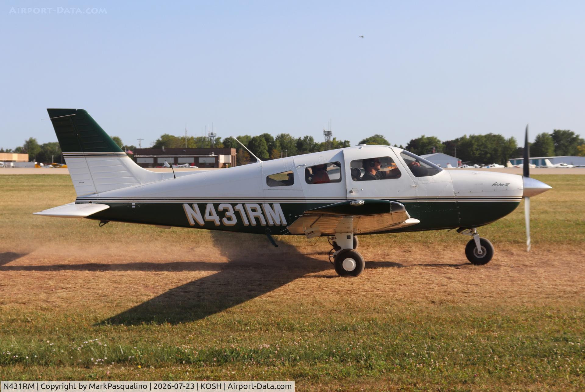 Aircraft N431RM, 2004 Piper PA-28-181, c/n 2843600, Piper PA-28-181, at KOSH, photo by MarkPasqualino