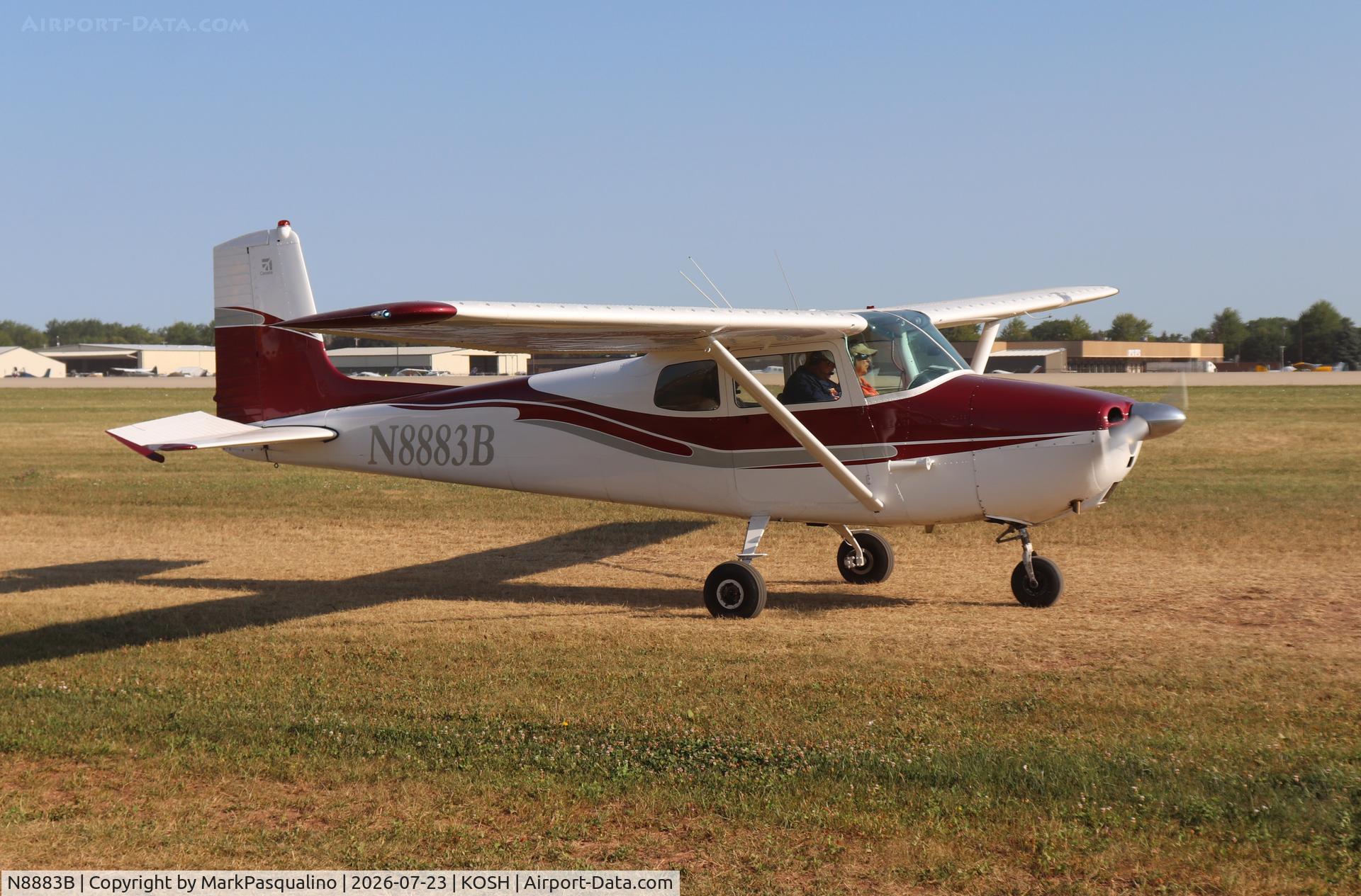 Aircraft N8883B, 1958 Cessna 172, c/n 36583, Cessna 172, at KOSH, photo by MarkPasqualino
