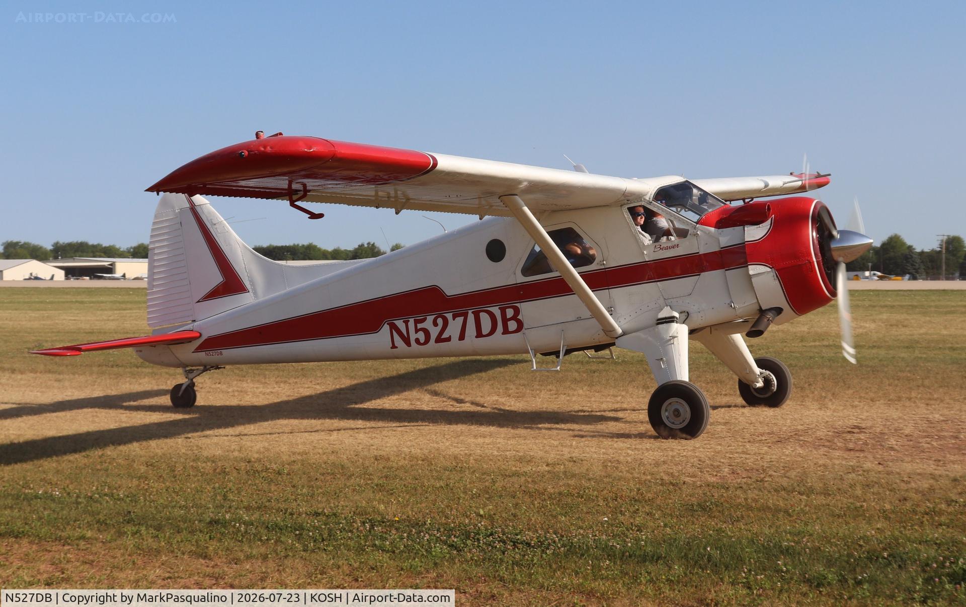 Aircraft N527DB, 1963 De Havilland DHC-2 Beaver Mk.1, c/n 1507, DHC-2 Beaver Mk.1, at KOSH, photo by MarkPasqualino