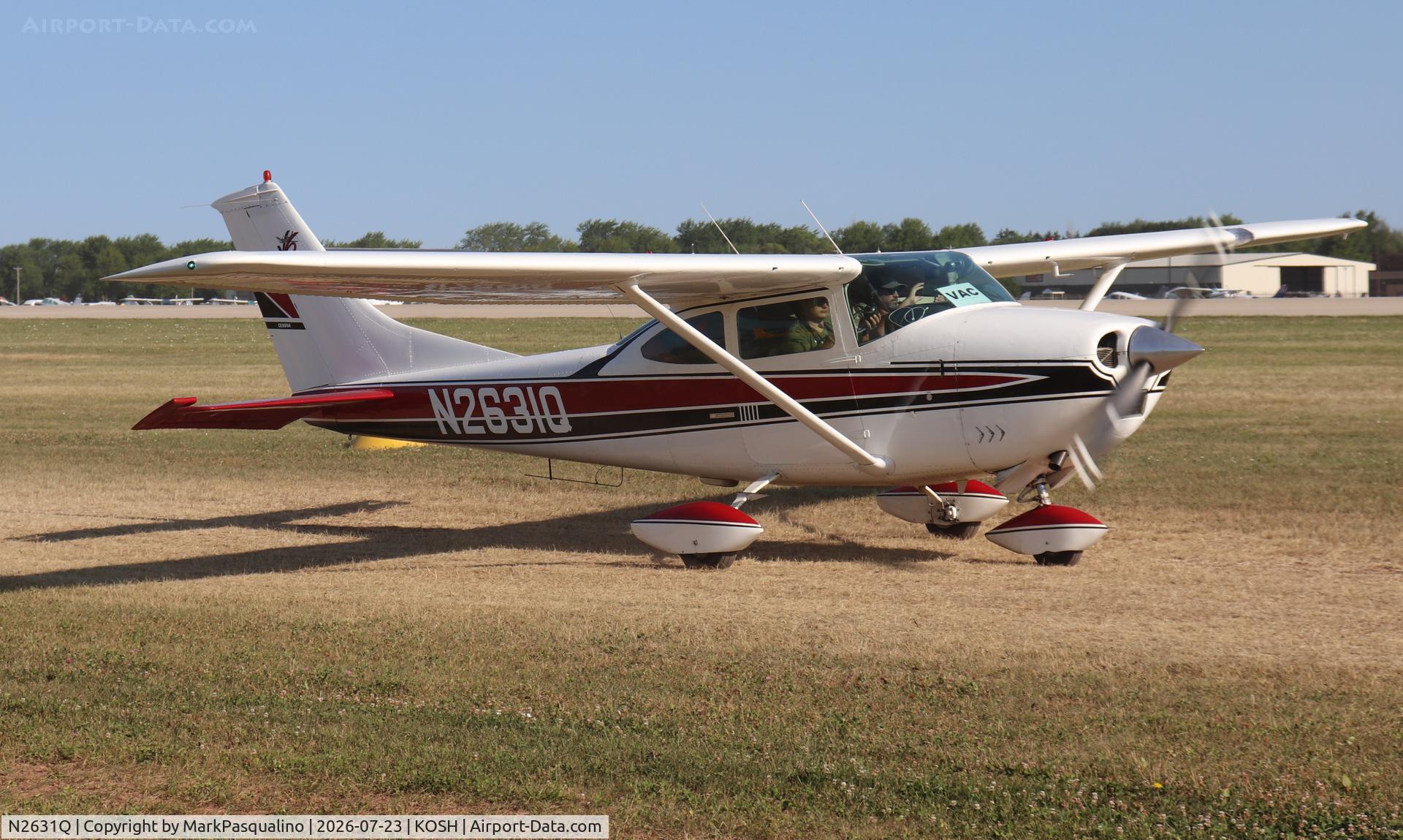Aircraft N2631Q, 1966 Cessna 182K Skylane, c/n 18257831, Cessna 182K, at KOSH, photo by MarkPasqualino