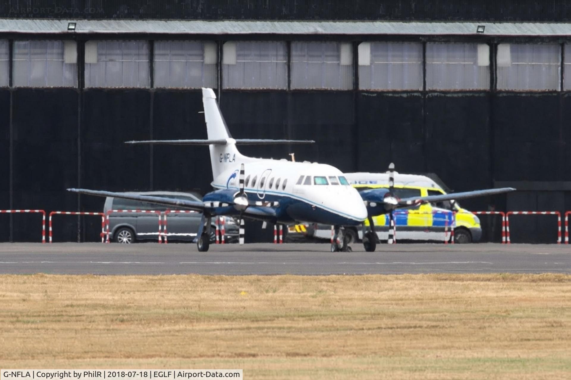 Aircraft G-NFLA, 1984 British Aerospace BAe-3102 Jetstream 31, c/n 637, G-NFLA 1984 BAe Jetstream 31 FIA, at EGLF, photo by PhilR