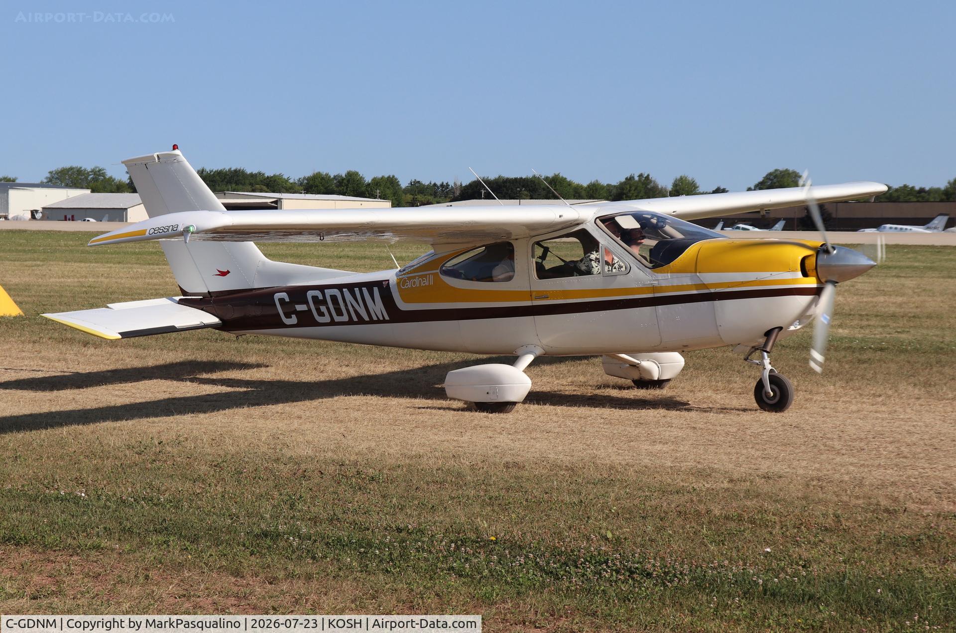 Aircraft C-GDNM, 1975 Cessna 177B Cardinal, c/n 17702392, Cessna 177B, at KOSH, photo by MarkPasqualino