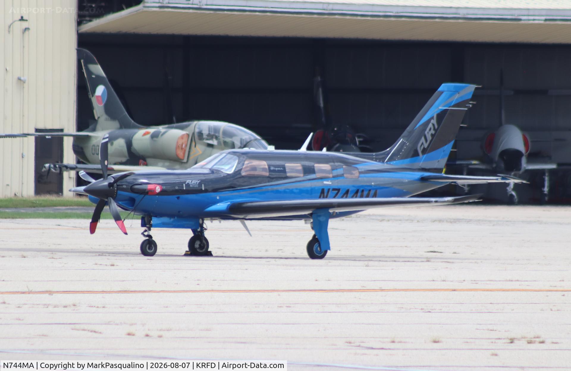 Aircraft N744MA, 2005 Piper PA-46-701TP, c/n 46020073, Piper PA-46-701TP, at KRFD, photo by MarkPasqualino