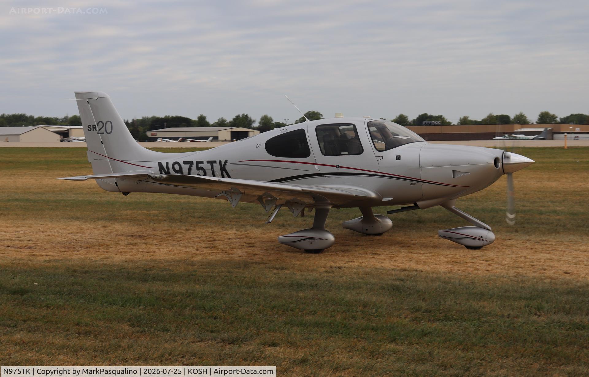 Aircraft N975TK, Cirrus Design Corp SR20, c/n 2264, Cirrus SR20, at KOSH, photo by MarkPasqualino