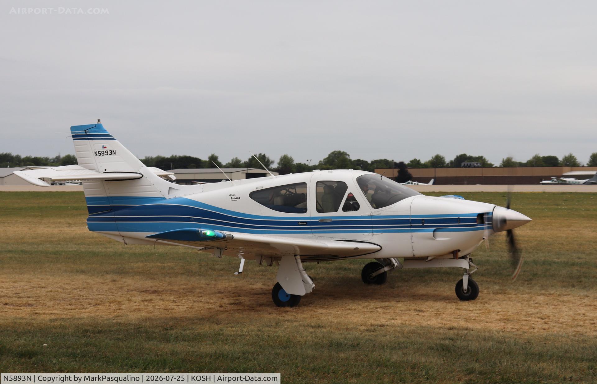 Aircraft N5893N, 1979 Rockwell International 114A Commander, c/n 14506, Rockwell 114A, at KOSH, photo by MarkPasqualino