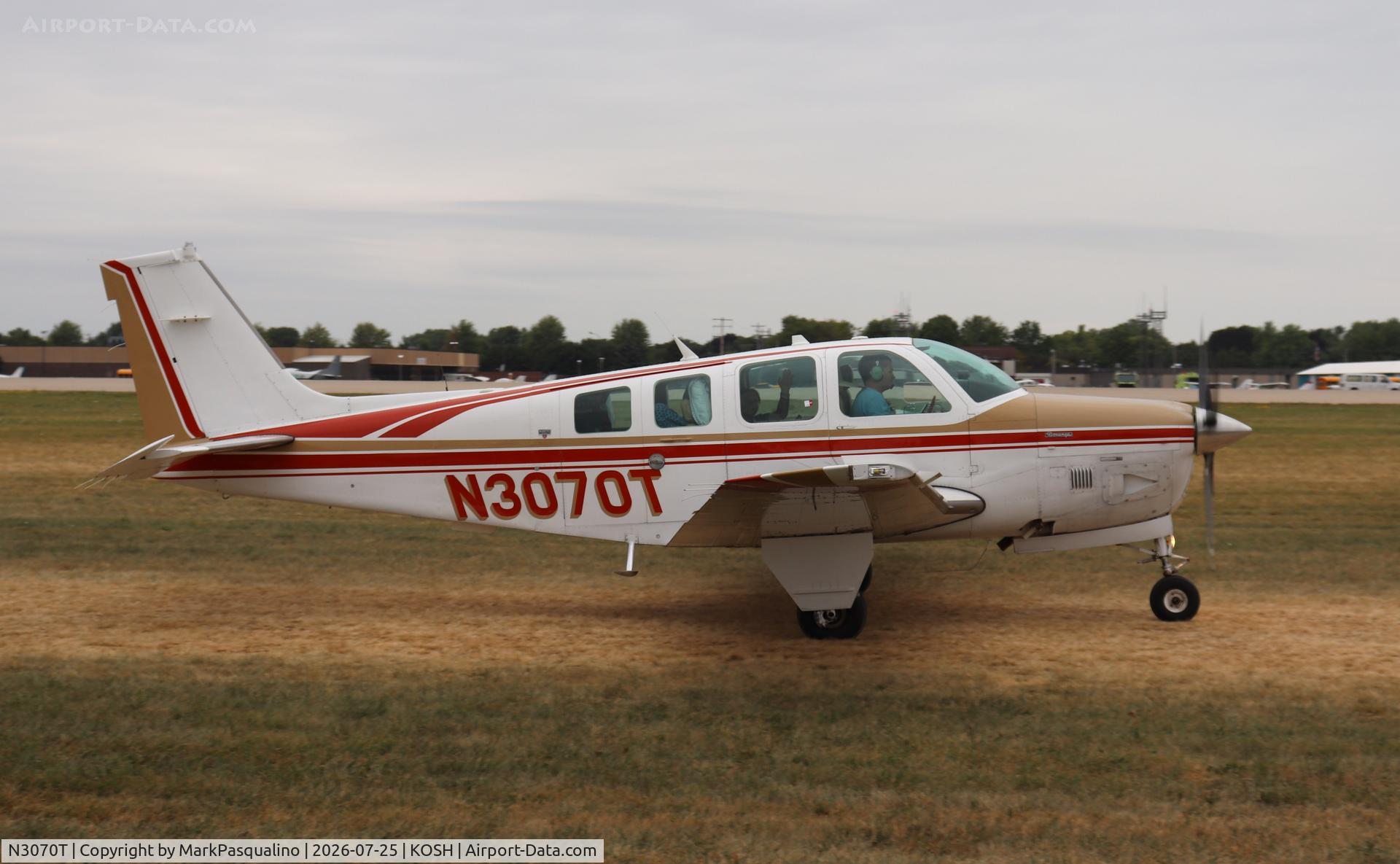 Aircraft N3070T, 1987 Beech B36TC Bonanza, c/n EA-462, Beech B36TC, at KOSH, photo by MarkPasqualino
