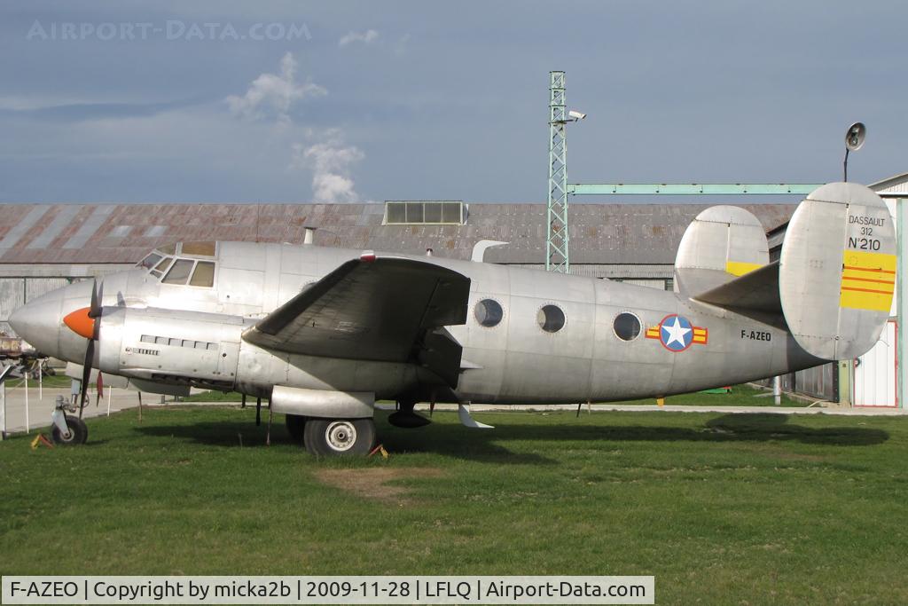 Aircraft F-AZEO, Dassault MD-312 Flamant, c/n 210, Preserved, at LFLQ, photo by micka2b