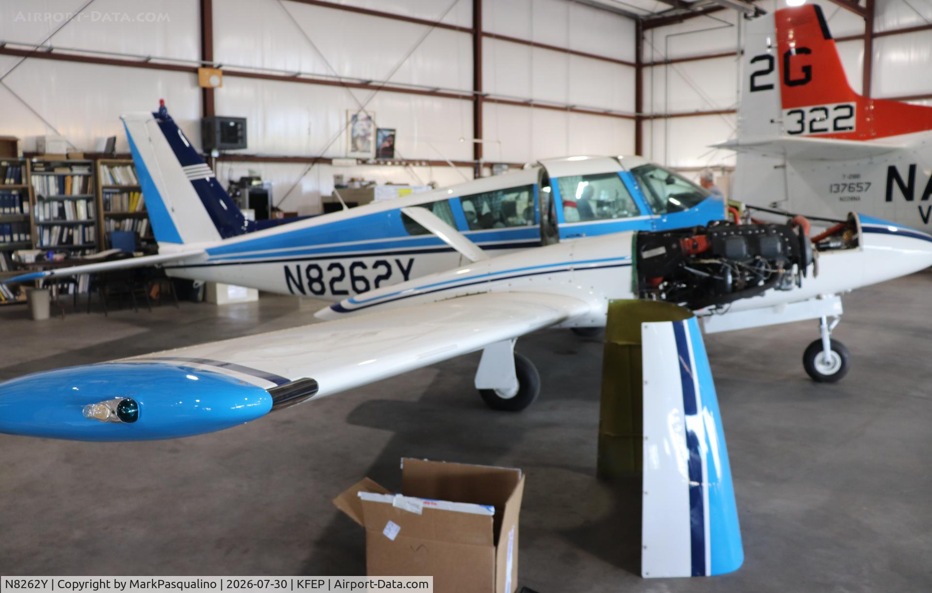Aircraft N8262Y, 1966 Piper PA-30 Twin Comanche, c/n 30-1390, Piper PA-30, at KFEP, photo by MarkPasqualino