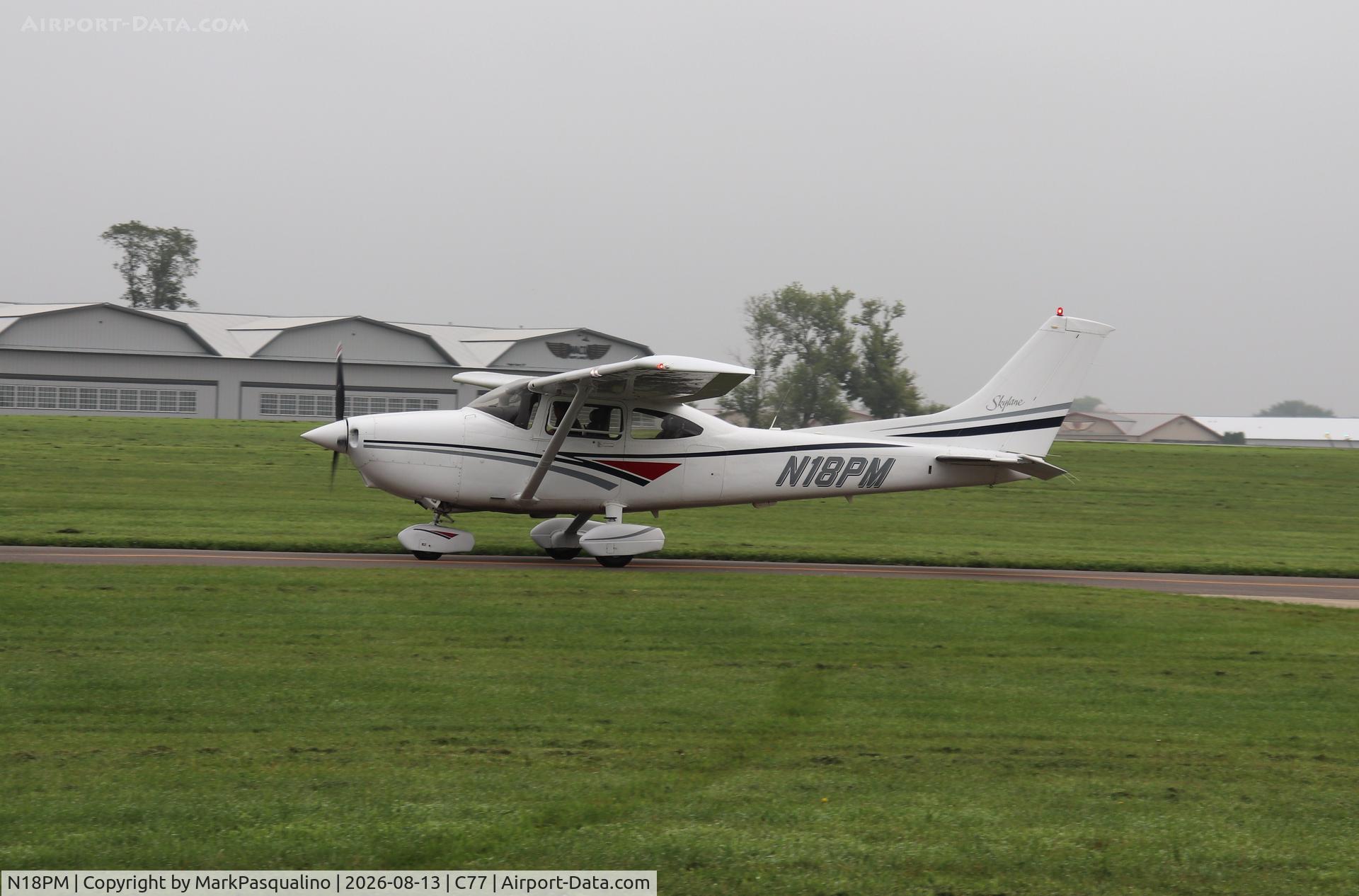 Aircraft N18PM, 1998 Cessna 182S Skylane, c/n 18280300, Cessna 182S, at C77, photo by MarkPasqualino