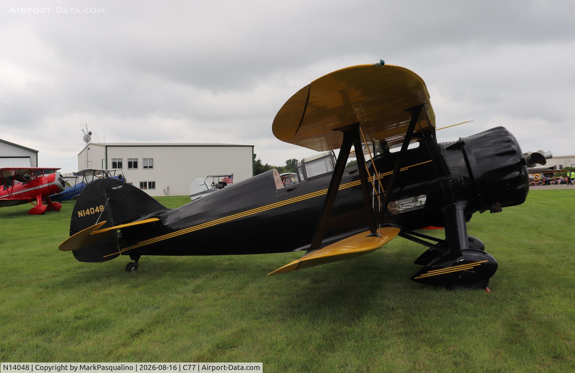 Aircraft N14048, 1934 Waco S3HD, c/n 3814, Waco S3HD, at C77, photo by MarkPasqualino