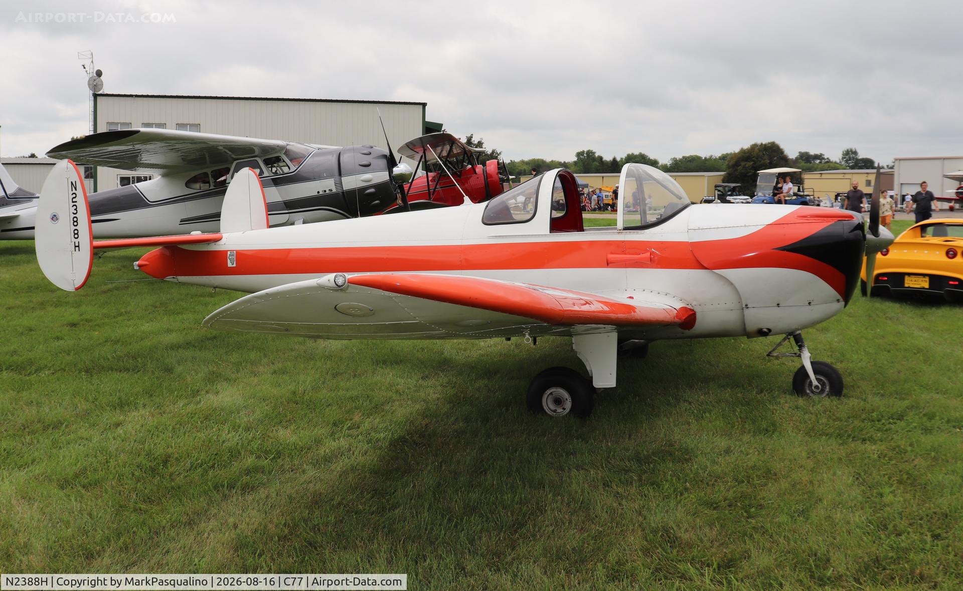 Aircraft N2388H, 1946 Erco 415C Ercoupe, c/n 3013, Ercoupe 415C, at C77, photo by MarkPasqualino