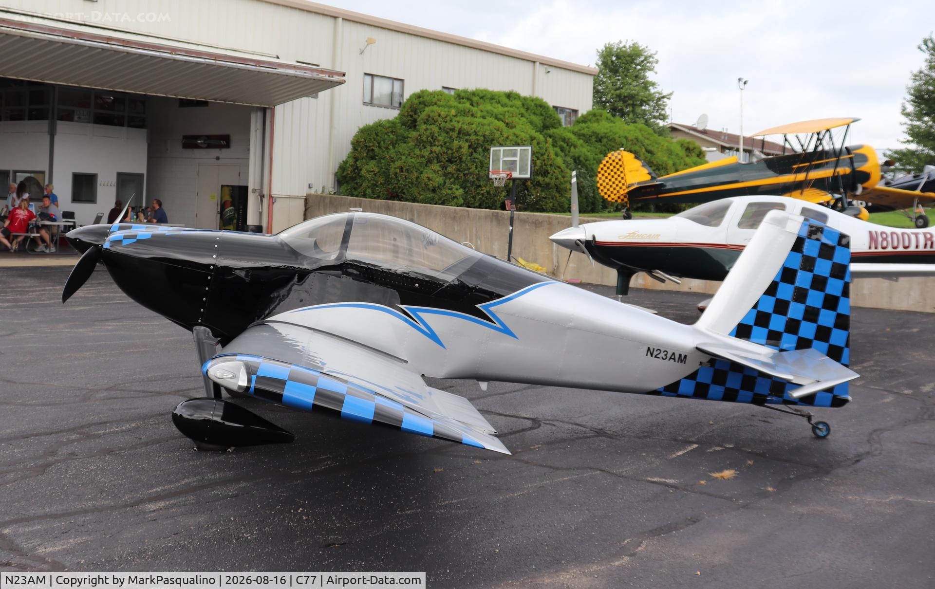 Aircraft N23AM, 2016 Vans RV-7, c/n 74167, Vans RV-7, at C77, photo by MarkPasqualino