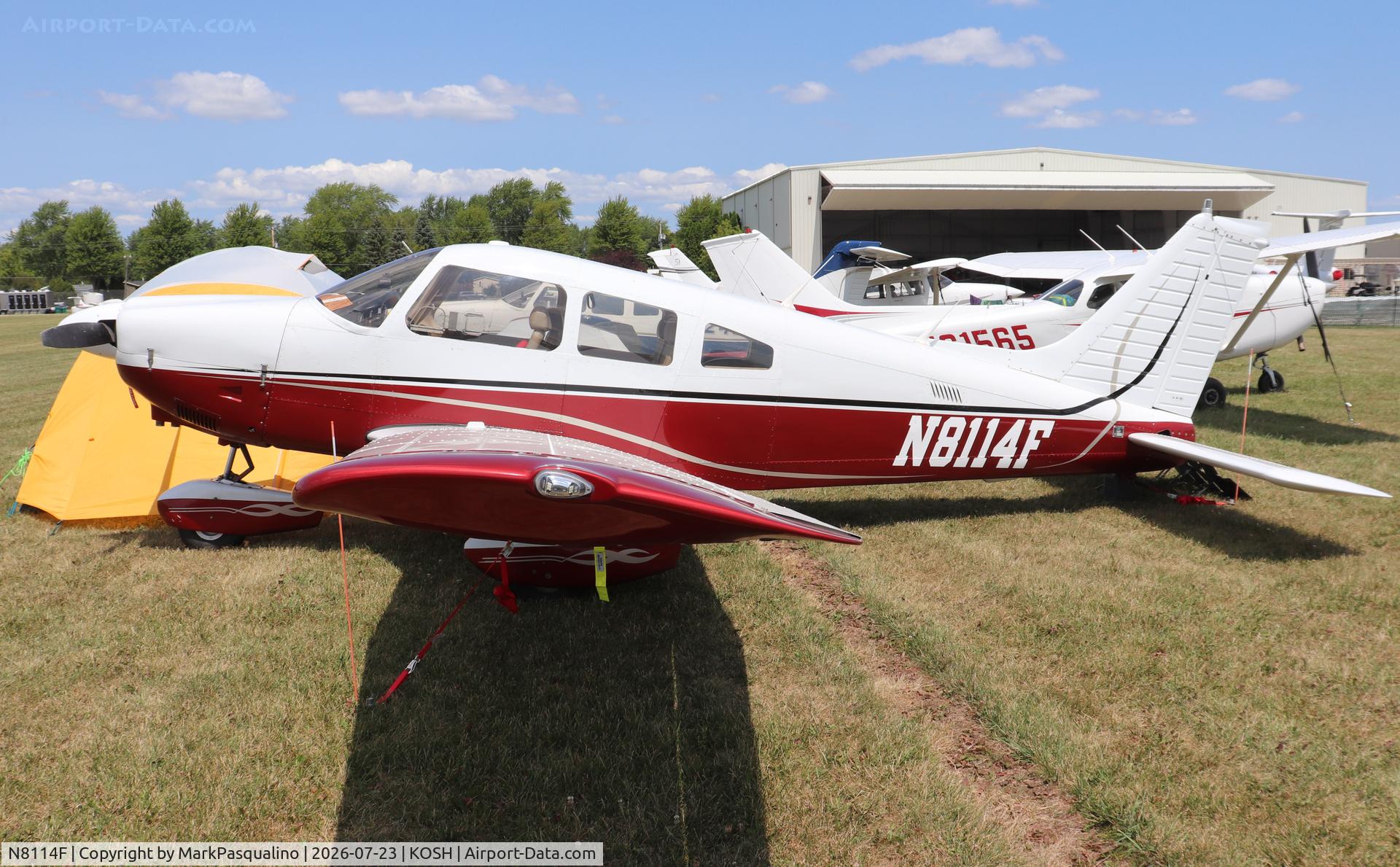 Aircraft N8114F, 1979 Piper PA-28-181, c/n 28-8090136, Piper PA-28-181, at KOSH, photo by MarkPasqualino