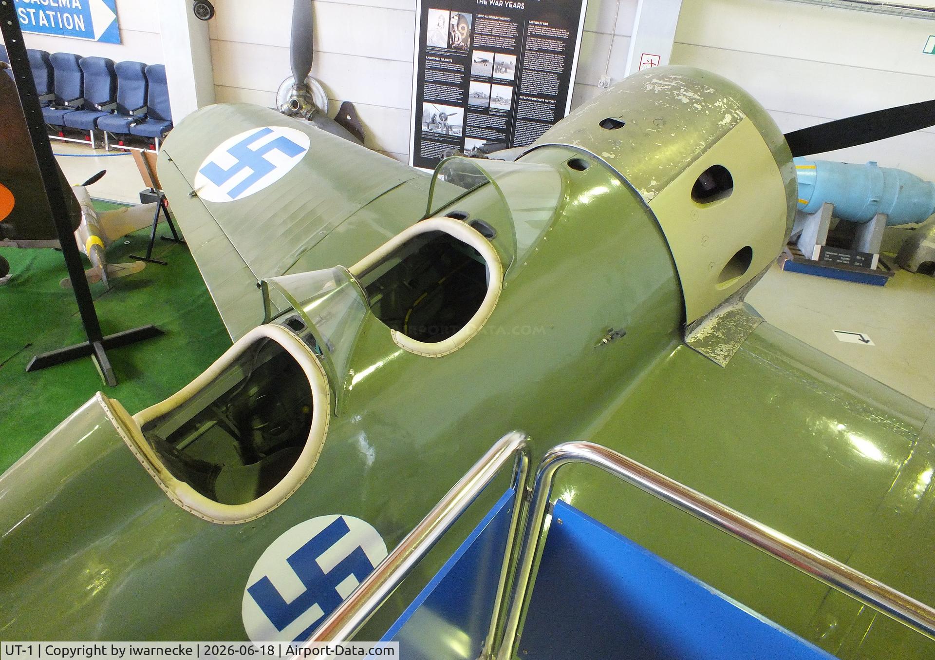 Aircraft UT-1, Polikarpov I-16 UTI-4, c/n Not found UT-1, Polikarpov I-16 UTI-4 at the Suomen Ilmailumuseo (Finnish Aviation Museum), Vantaa, photo by iwarnecke