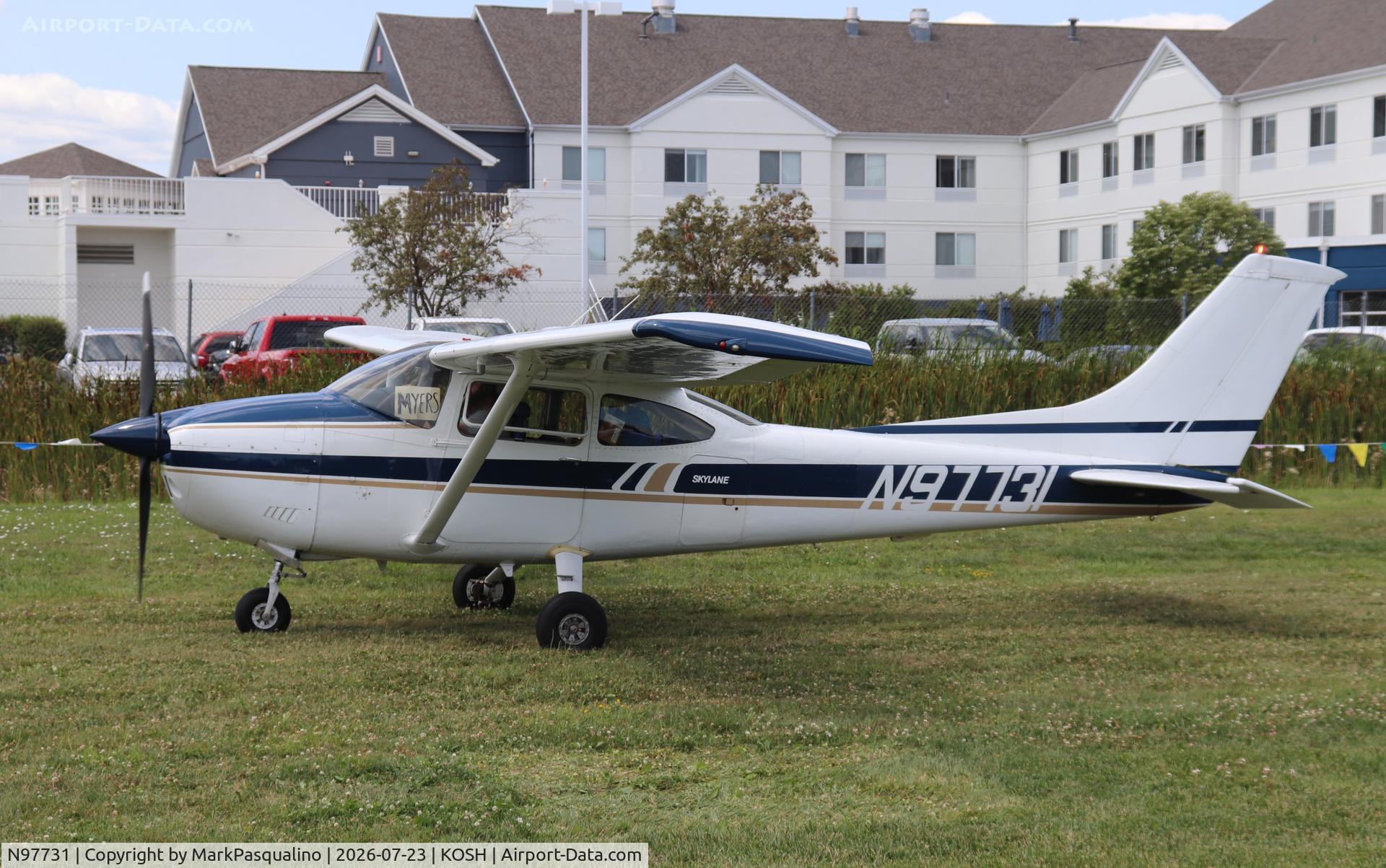 Aircraft N97731, Cessna 182Q Skylane, c/n 18267179, Cessna 182Q, at KOSH, photo by MarkPasqualino