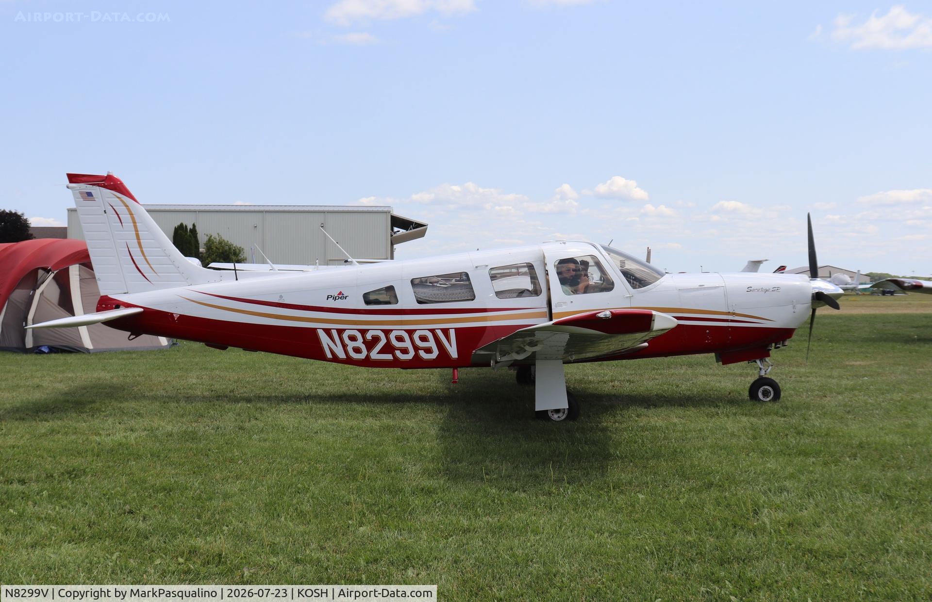 Aircraft N8299V, 1980 Piper PA-32R-301, c/n 32R-8113014, Piper PA-32R-301, at KOSH, photo by MarkPasqualino