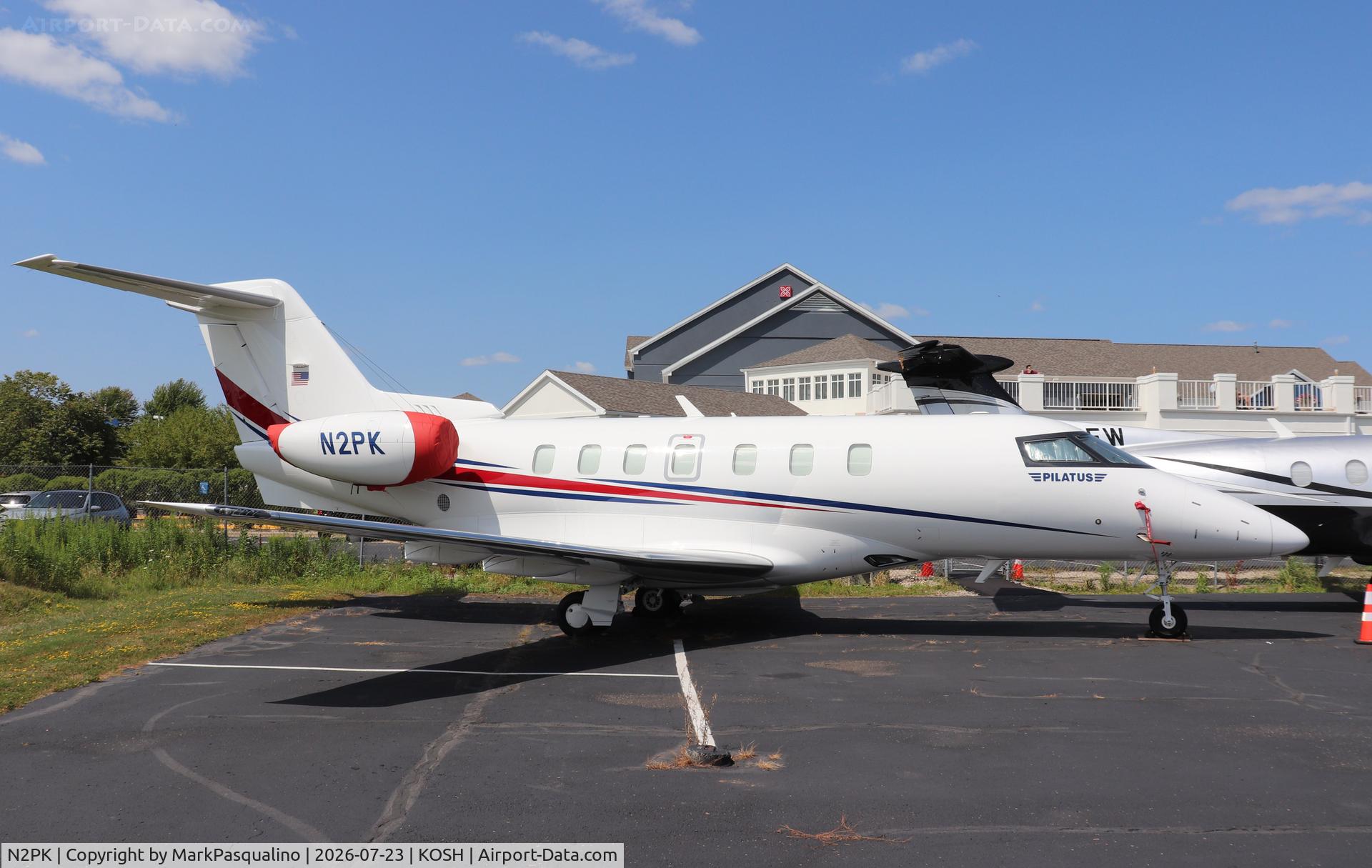 Aircraft N2PK, 2022 Pilatus PC-24, c/n 276, Pilatus PC-24, at KOSH, photo by MarkPasqualino