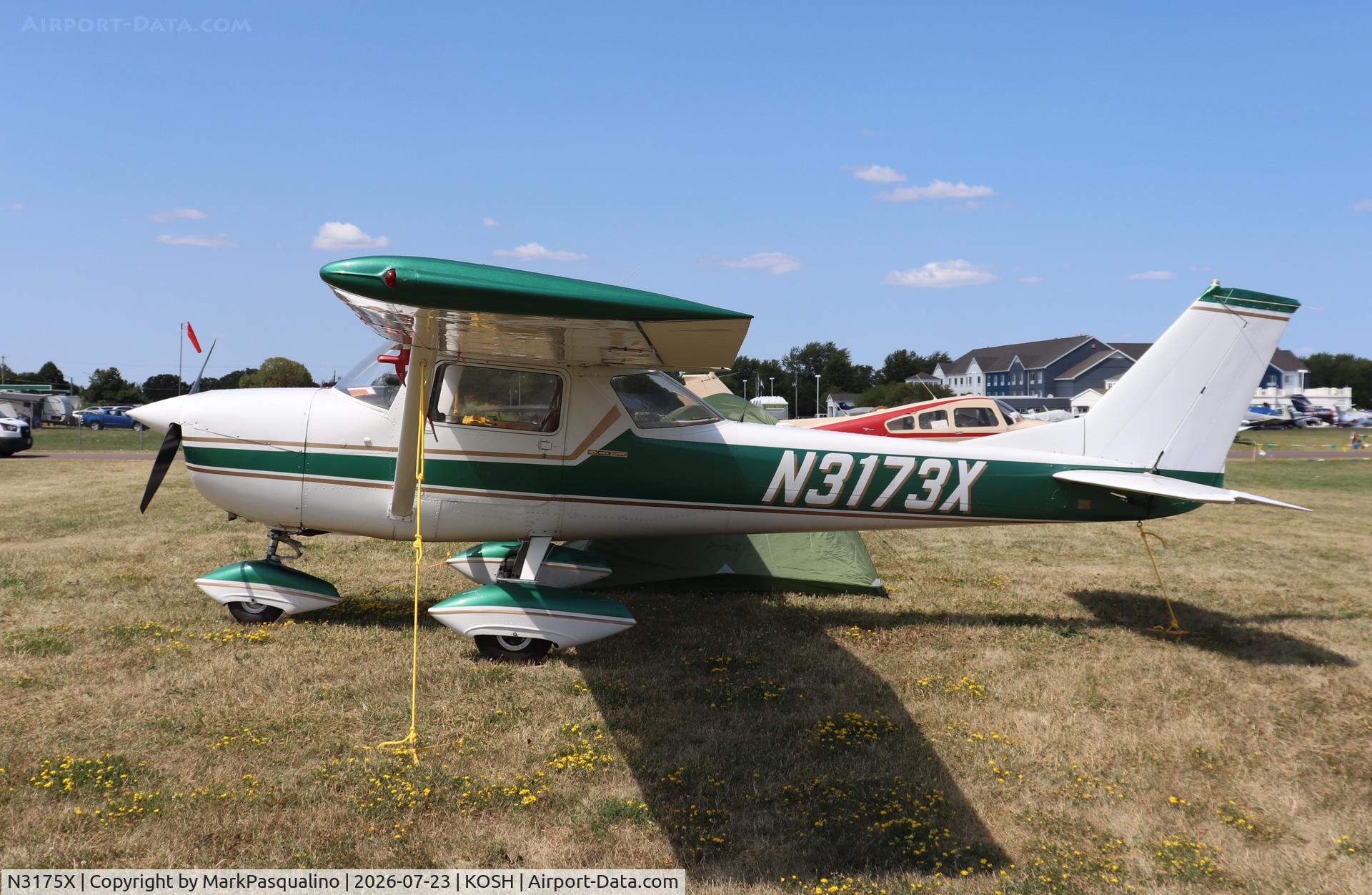 Aircraft N3175X, 1966 Cessna 150G, c/n 15064575, Cessna 150G, at KOSH, photo by MarkPasqualino