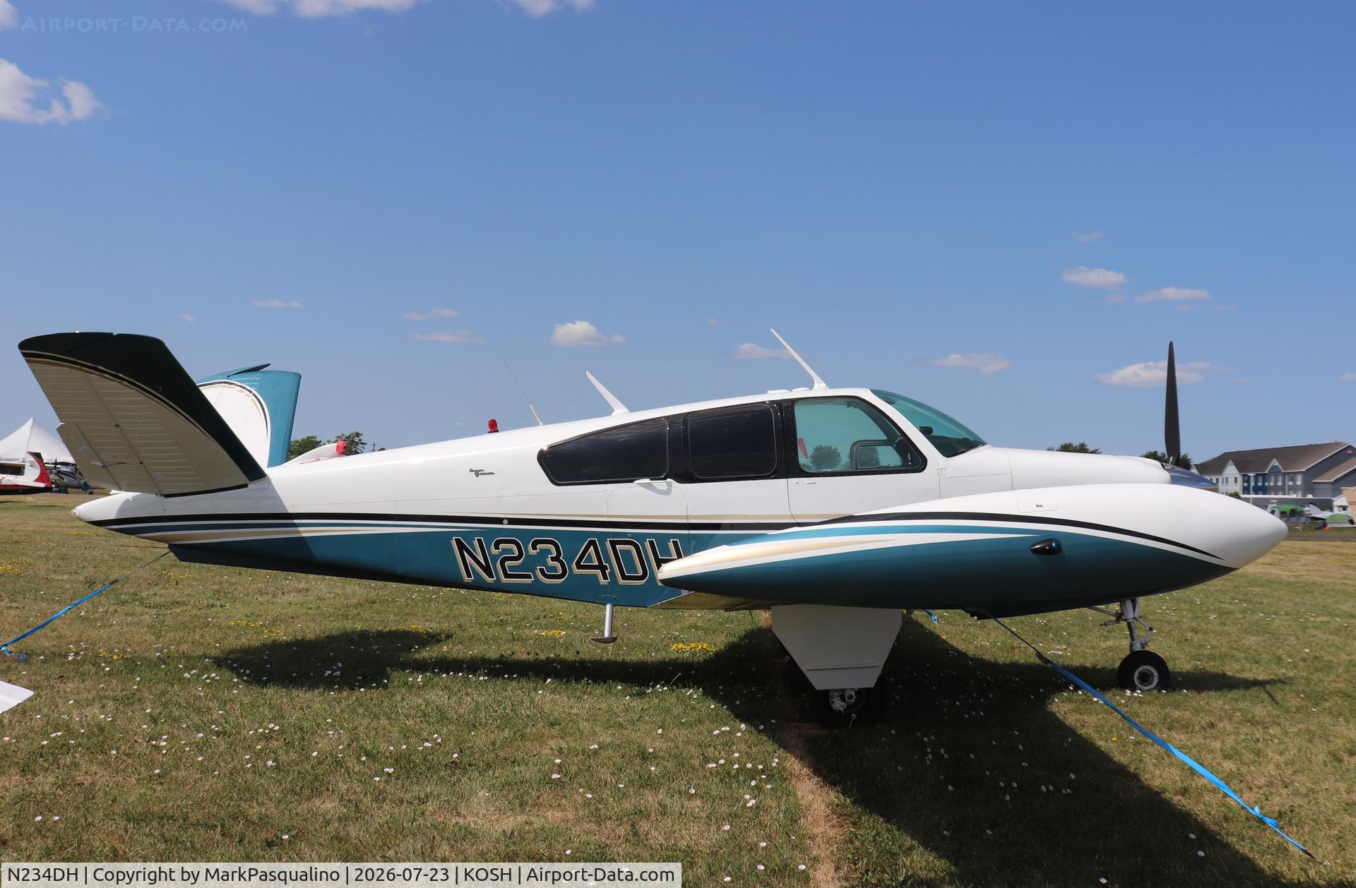 Aircraft N234DH, 1969 Beech V35A Bonanza, c/n D-8966, Beech V35A, at KOSH, photo by MarkPasqualino